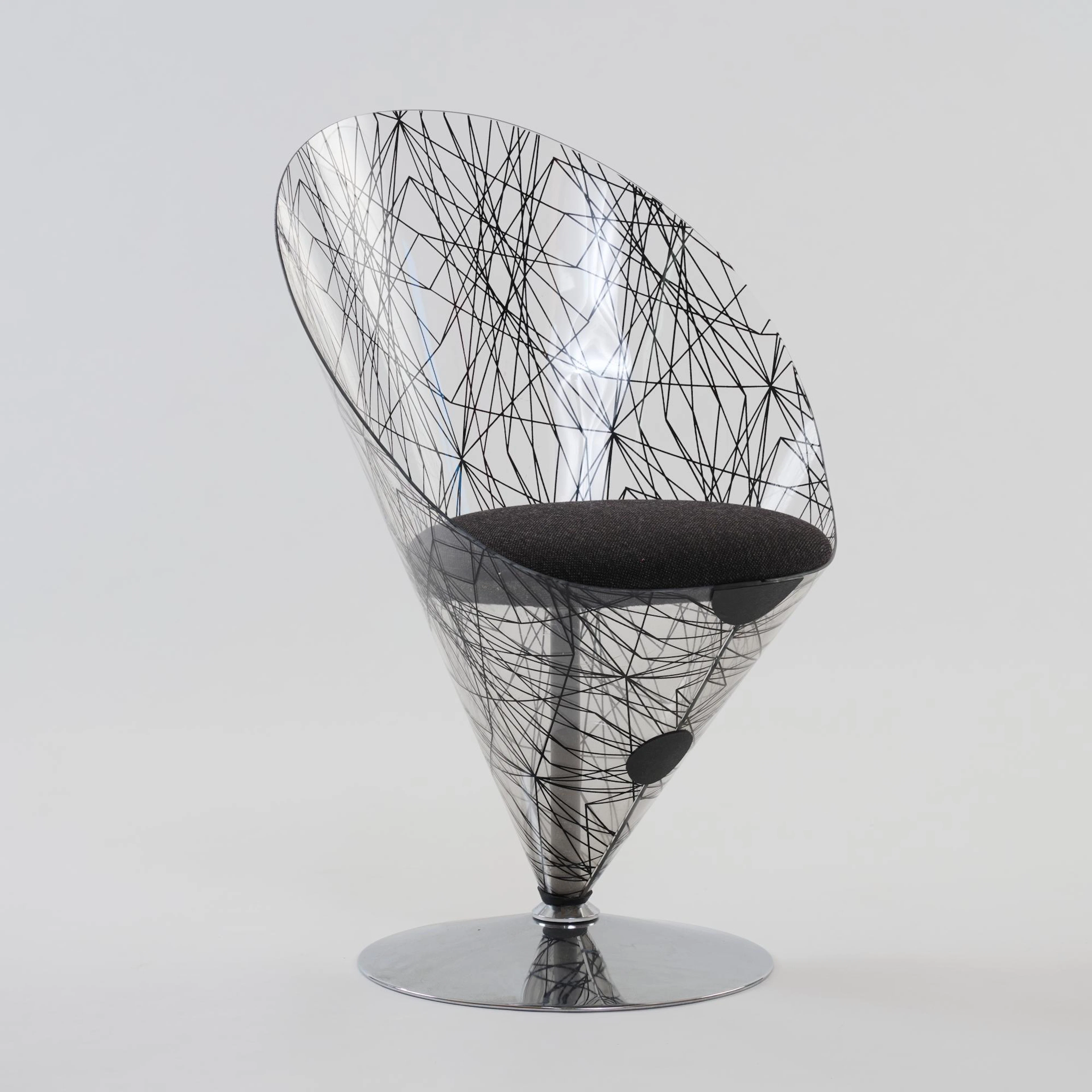 Verner Panton 'Cone chair', 1958 (Entwurf)