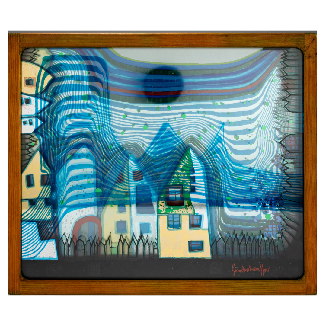 Friedensreich Hundertwasser (1928 Wien - 2000 Queensland, Australien)
