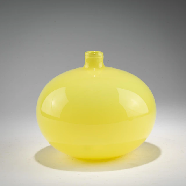 Paolo Venini Vase 'Opalino', um 1952