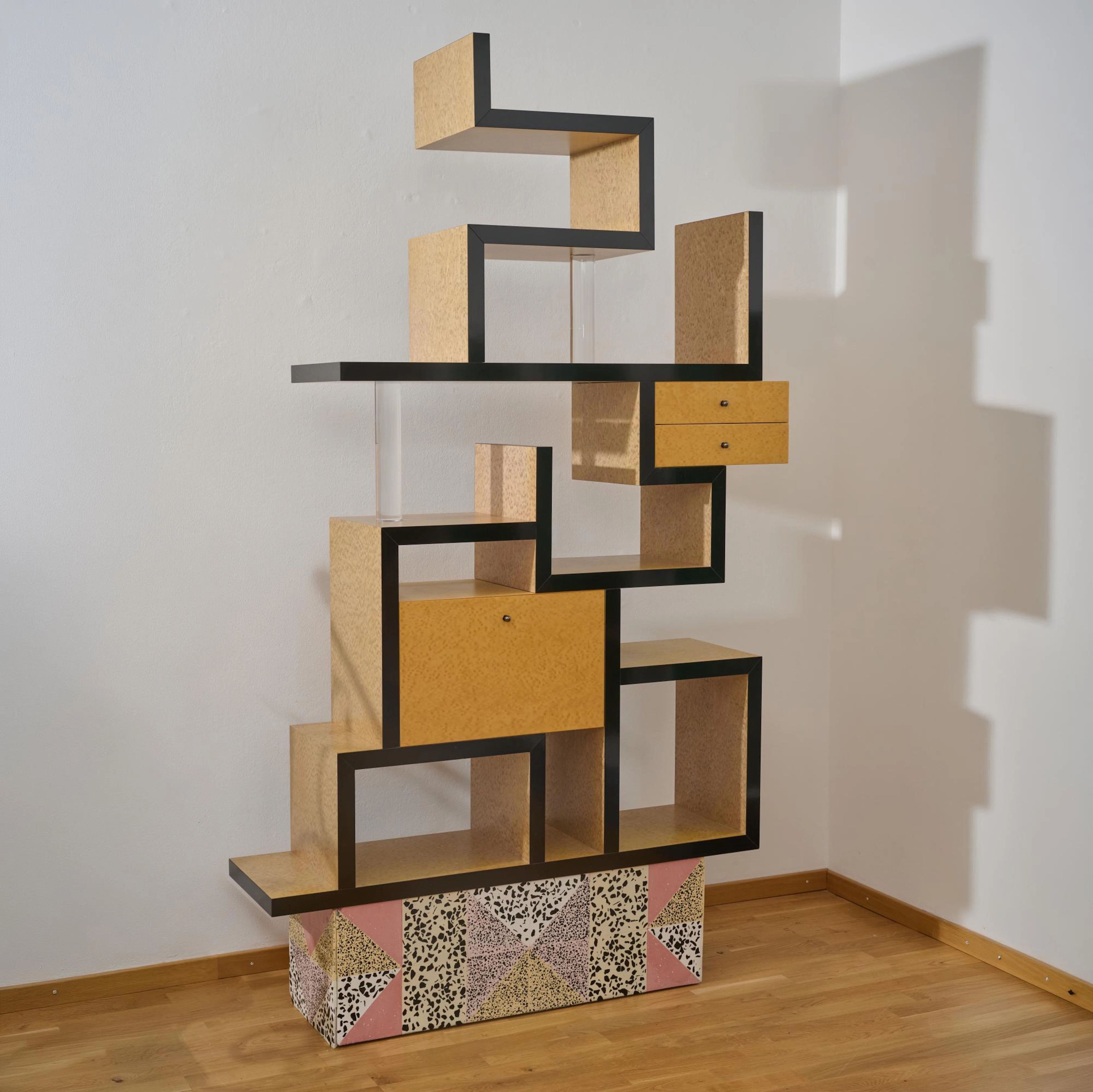 Ettore Sottsass Regal 'Max', 1987 (Entwurf)