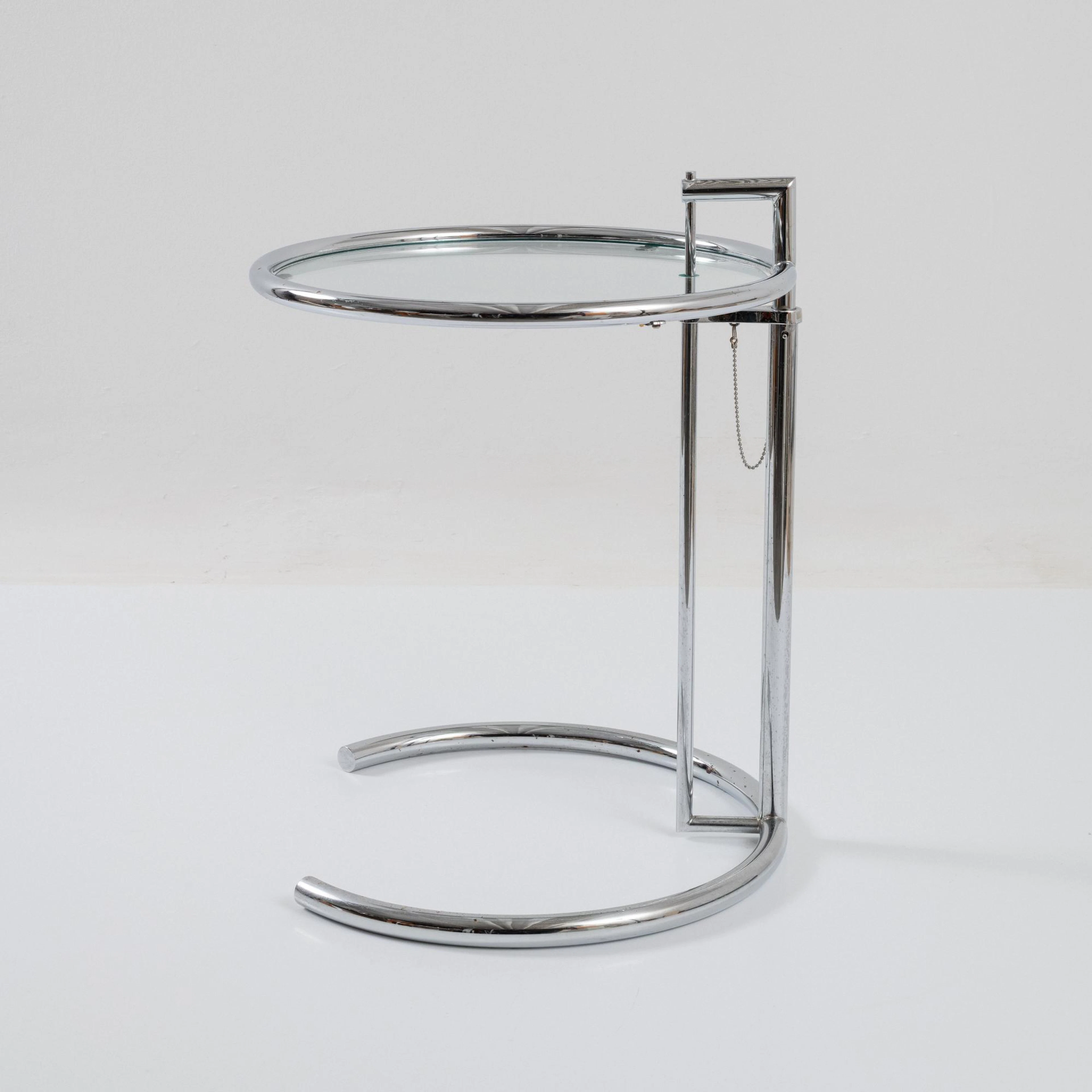 Eileen Gray Beistelltisch 'E-1027', 1927 (Entwurf)