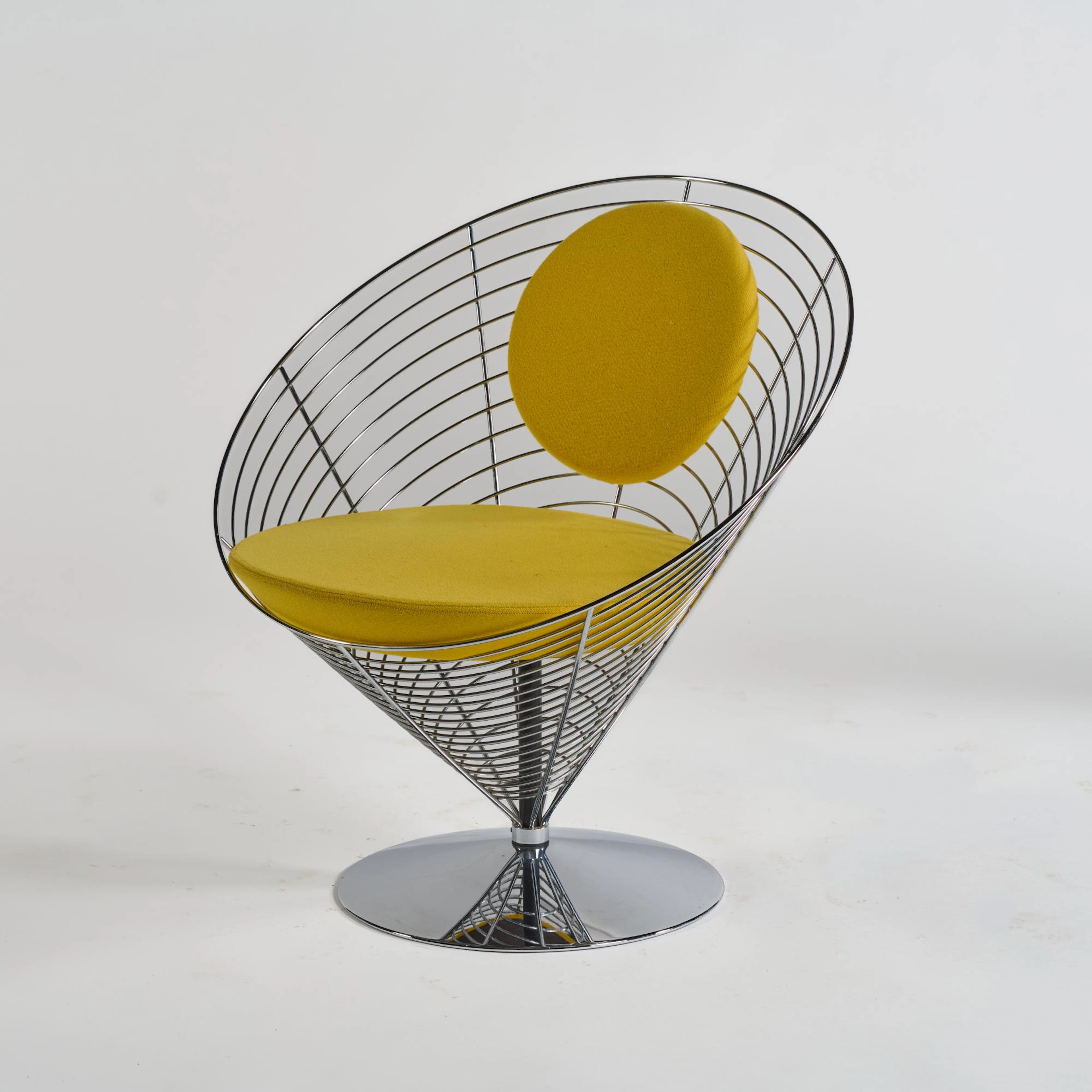 Verner Panton Stuhl 'Wire Cone', 1958 (Entwurf)