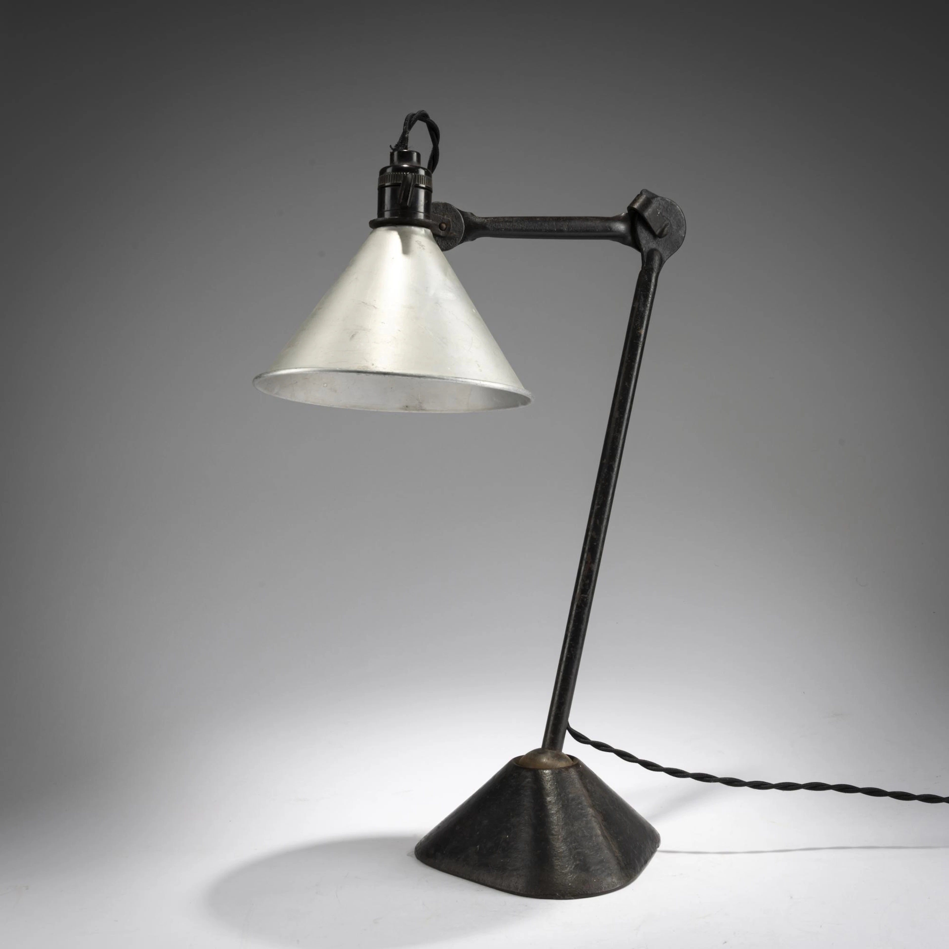 Bernard-Albin Gras Tischleuchte, 1930er Jahre (Entwurf)
