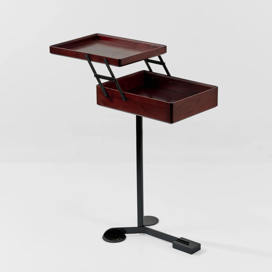 Achille Castiglioni; Giancarlo Pozzi Beistelltisch 'Comodo', 1988 (Entwurf)