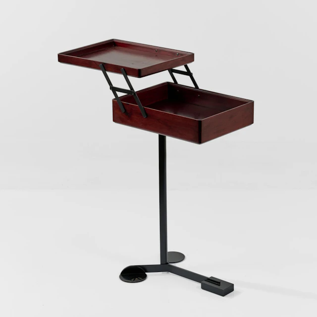Achille Castiglioni; Giancarlo Pozzi Beistelltisch 'Comodo', 1988 (Entwurf)