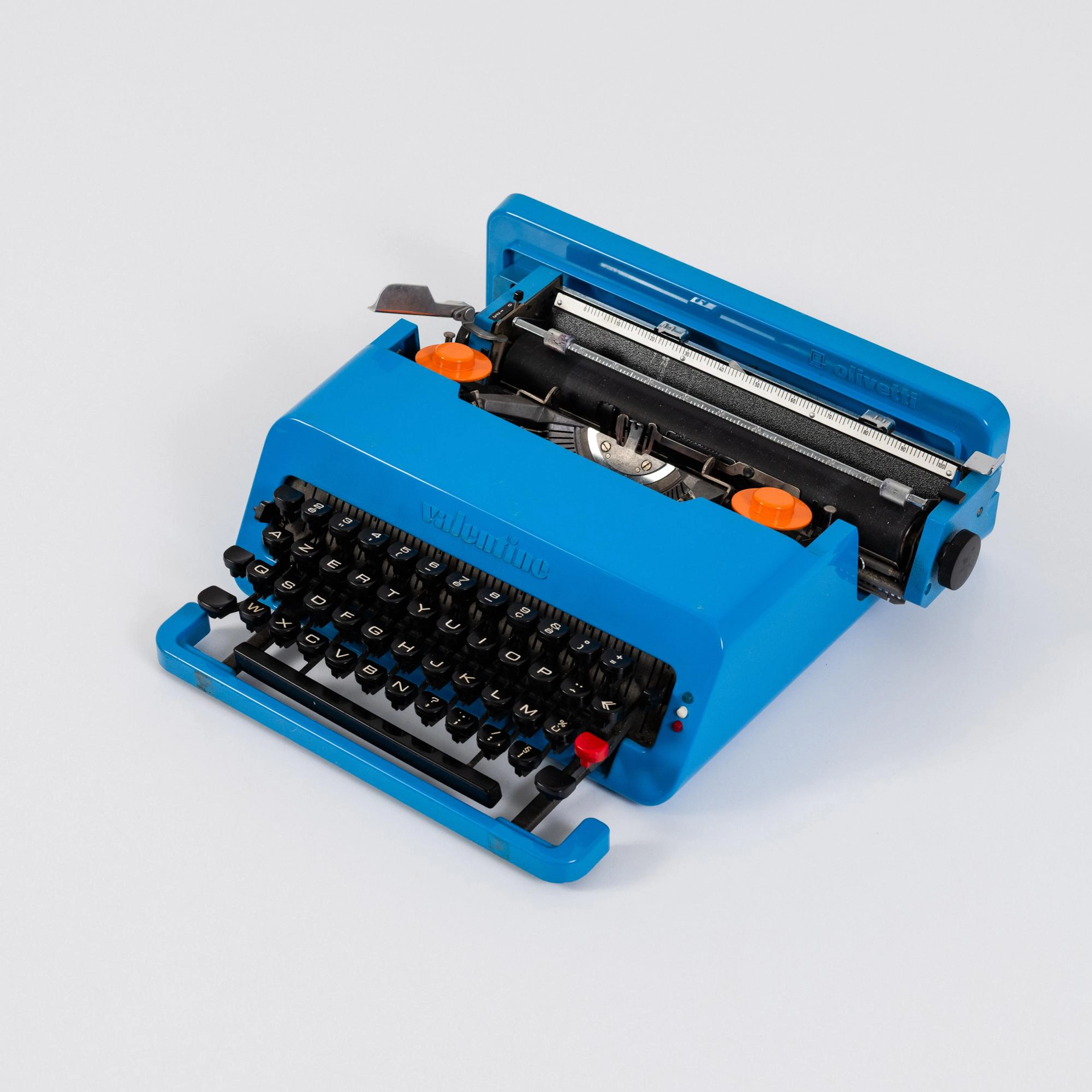 Ettore Sottsass; Perry A. King Seltene Schreibmaschine 'Valentine'