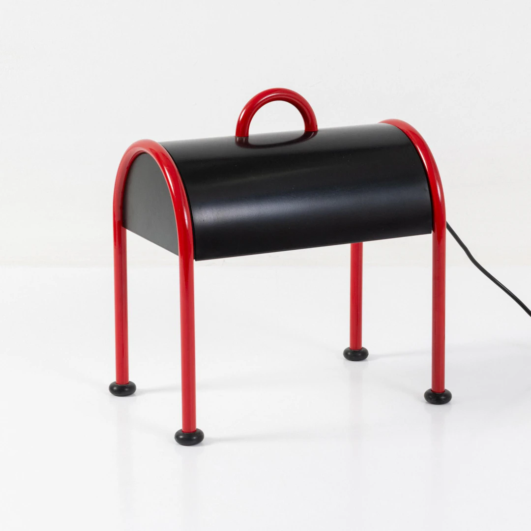 Ettore Sottsass Tischleuchte 'Valigia', 1977 (Entwurf)