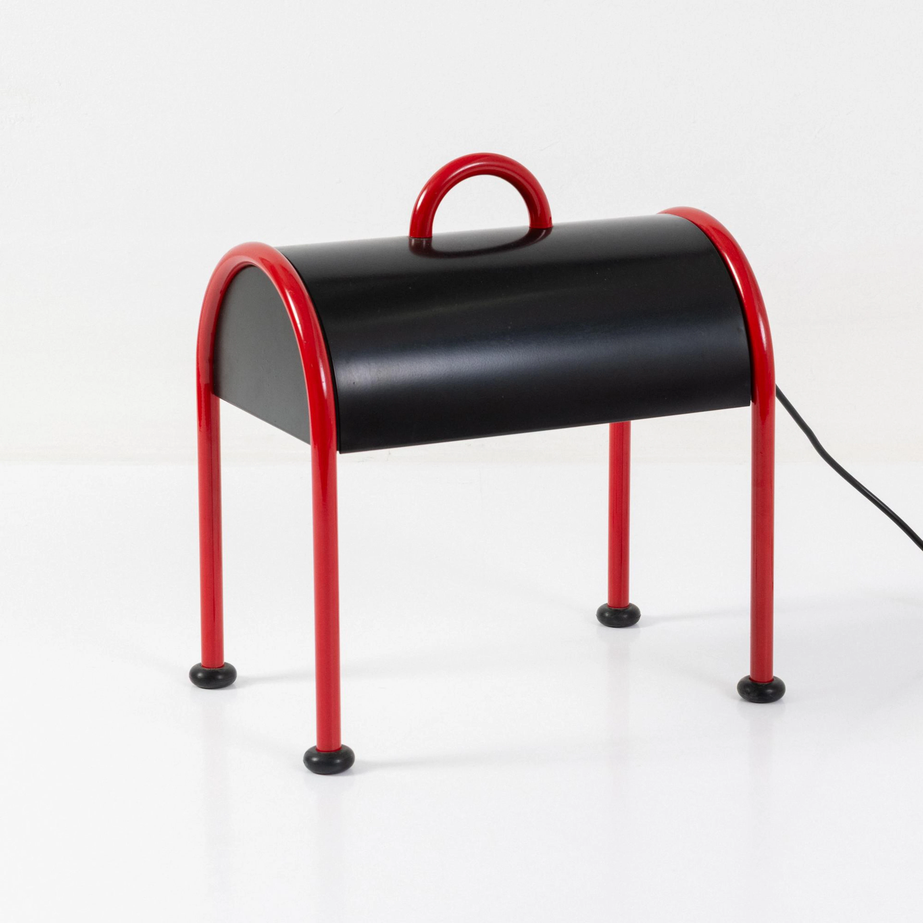 Ettore Sottsass Tischleuchte 'Valigia', 1977 (Entwurf)