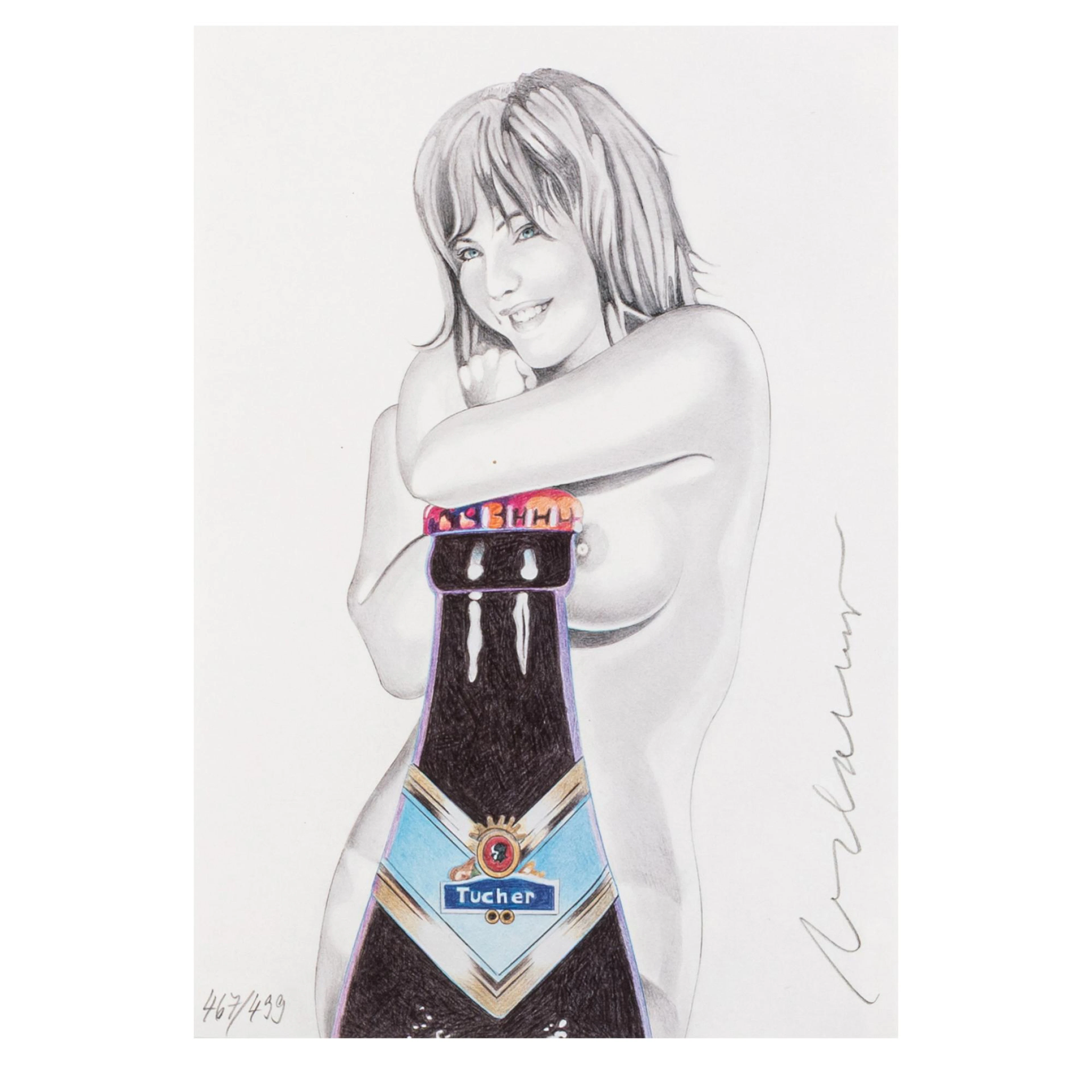 Mel Ramos (1935 Sacramento, CA - 2018 Oakland, CA) 'Tallulah Tucher', 2015