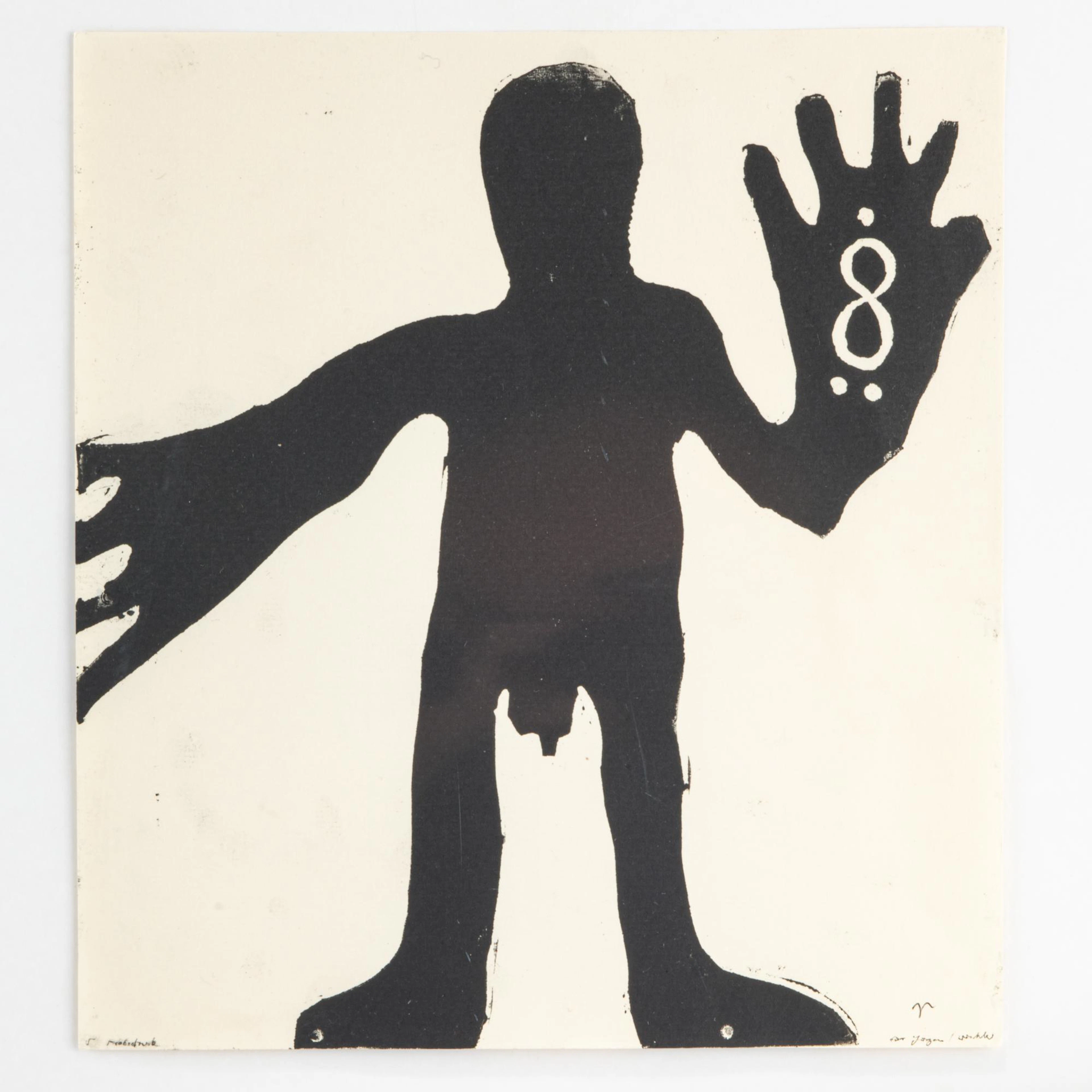 A. R. Penck (1939 Dresden - 2017 Zürich) Ohne Titel, frühe Arbeit