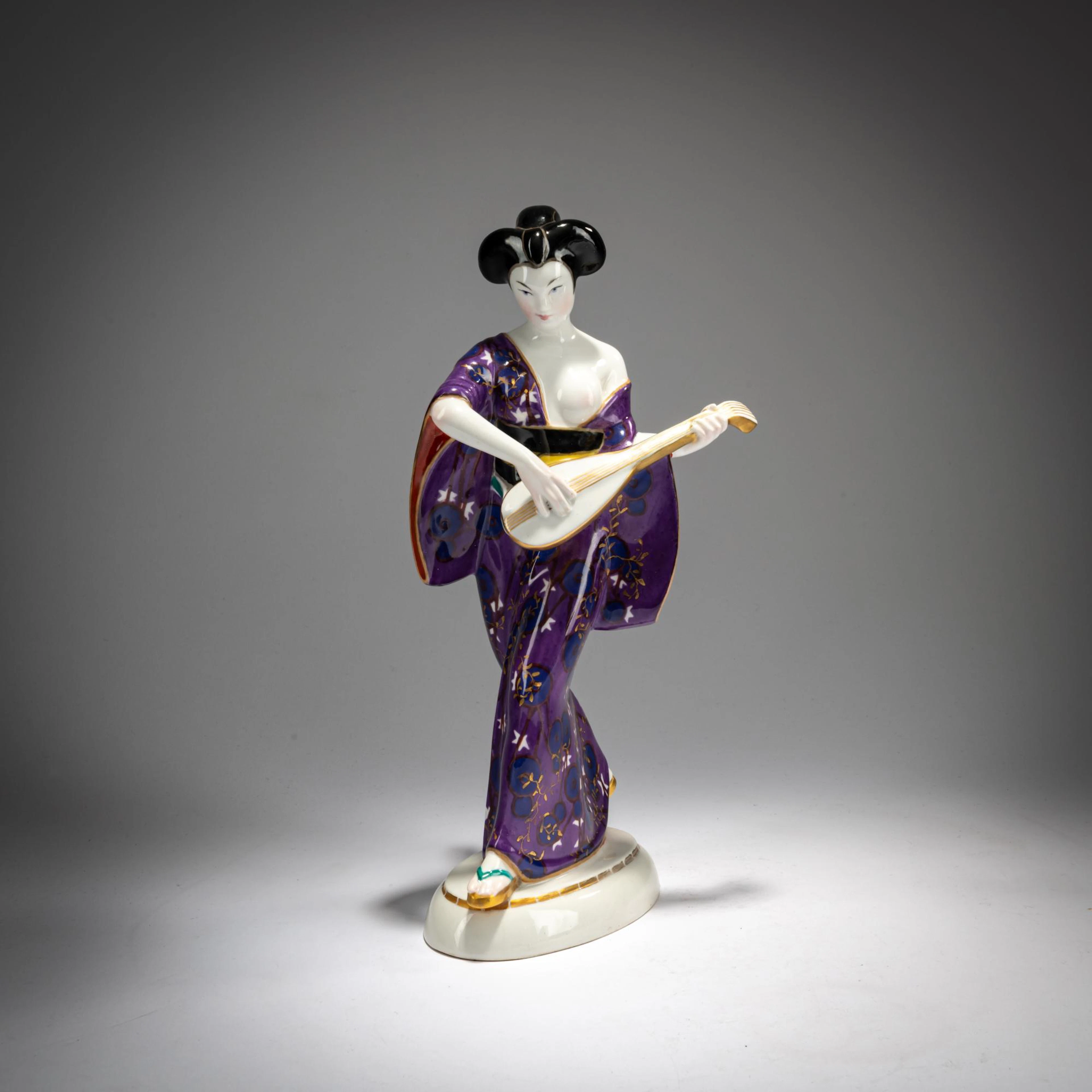 Adolph Amberg Japanerin' aus dem 'Hochzeitszug', 1909