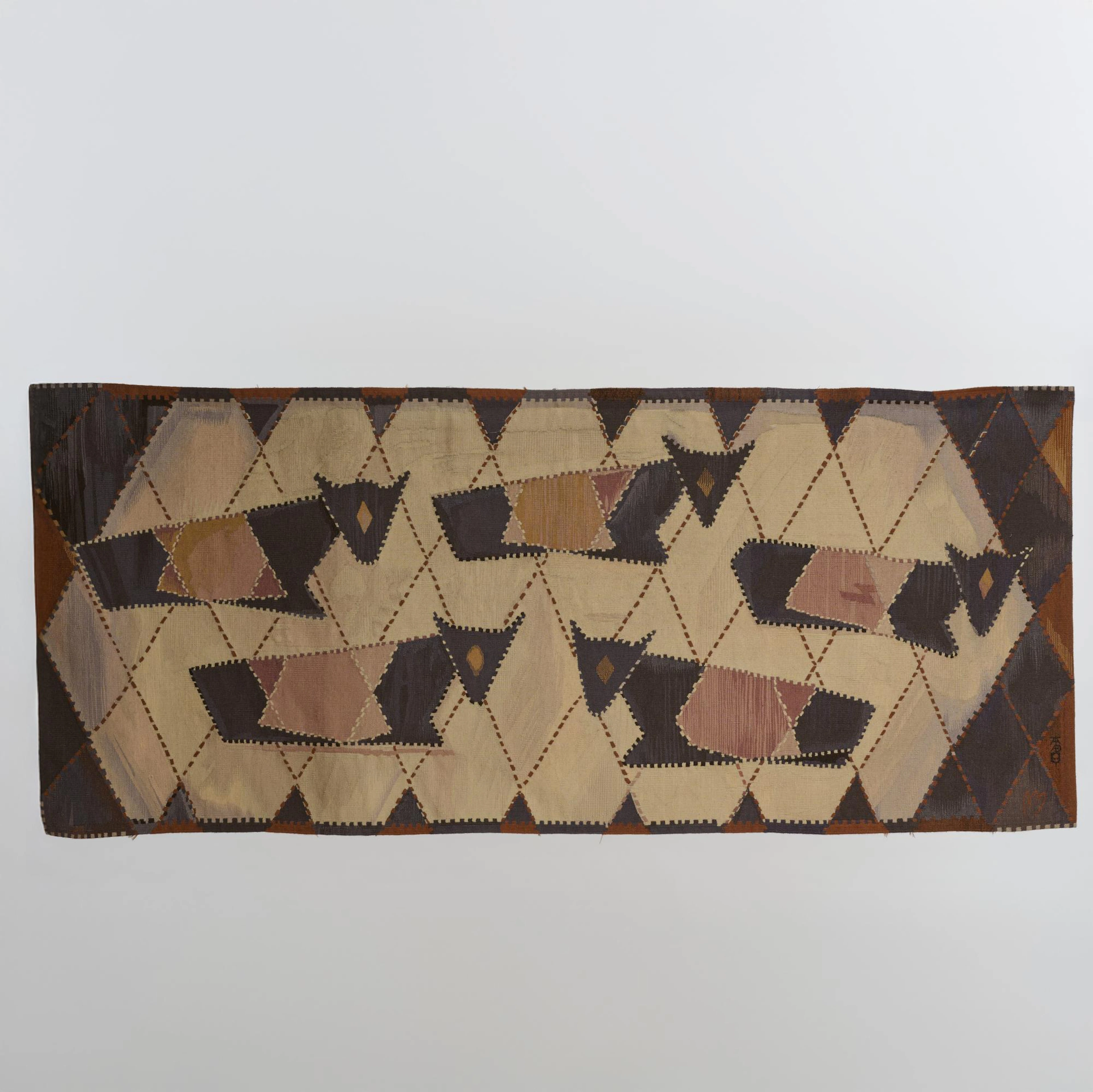 Ewald Mataré (1887 Burtscheid - 1965 Büderich, Meerbusch) Wandteppich