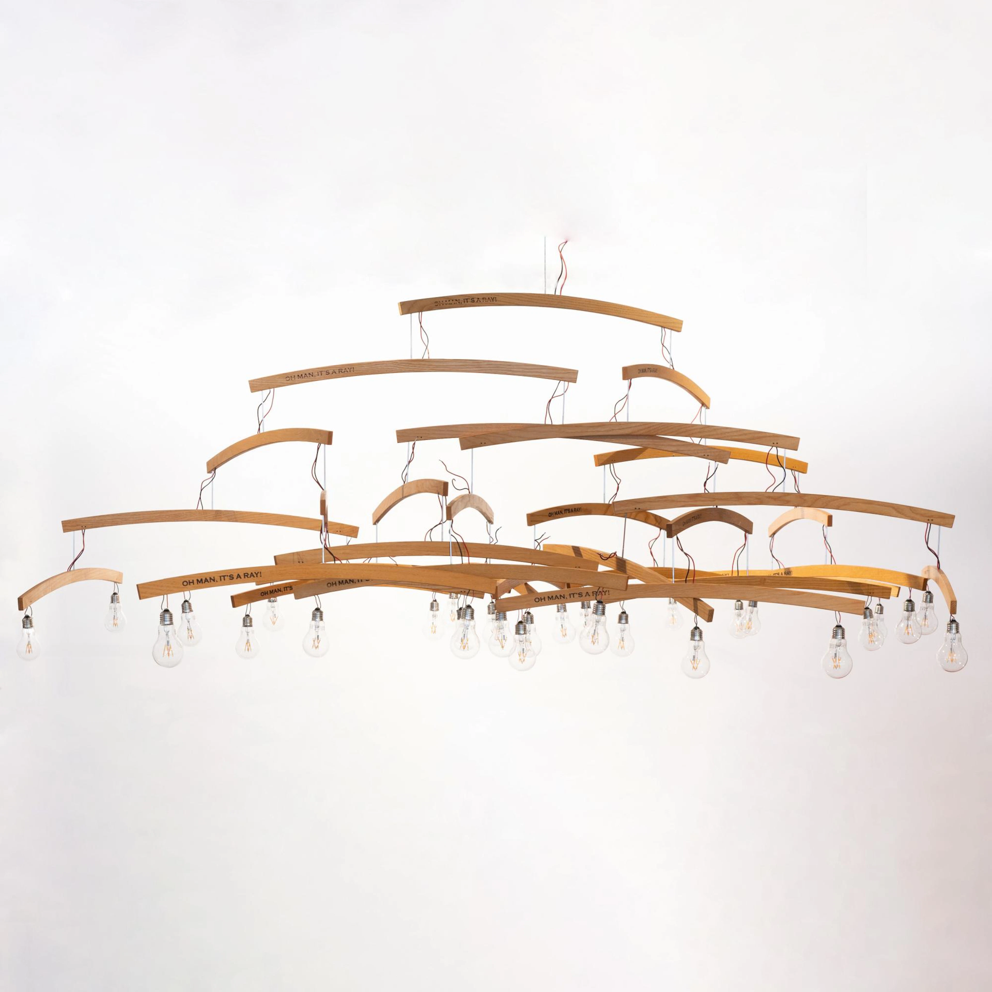 Ingo Maurer Deckenleuchte 'Oh Man, It's a Ray', 2009 (Entwurf)
