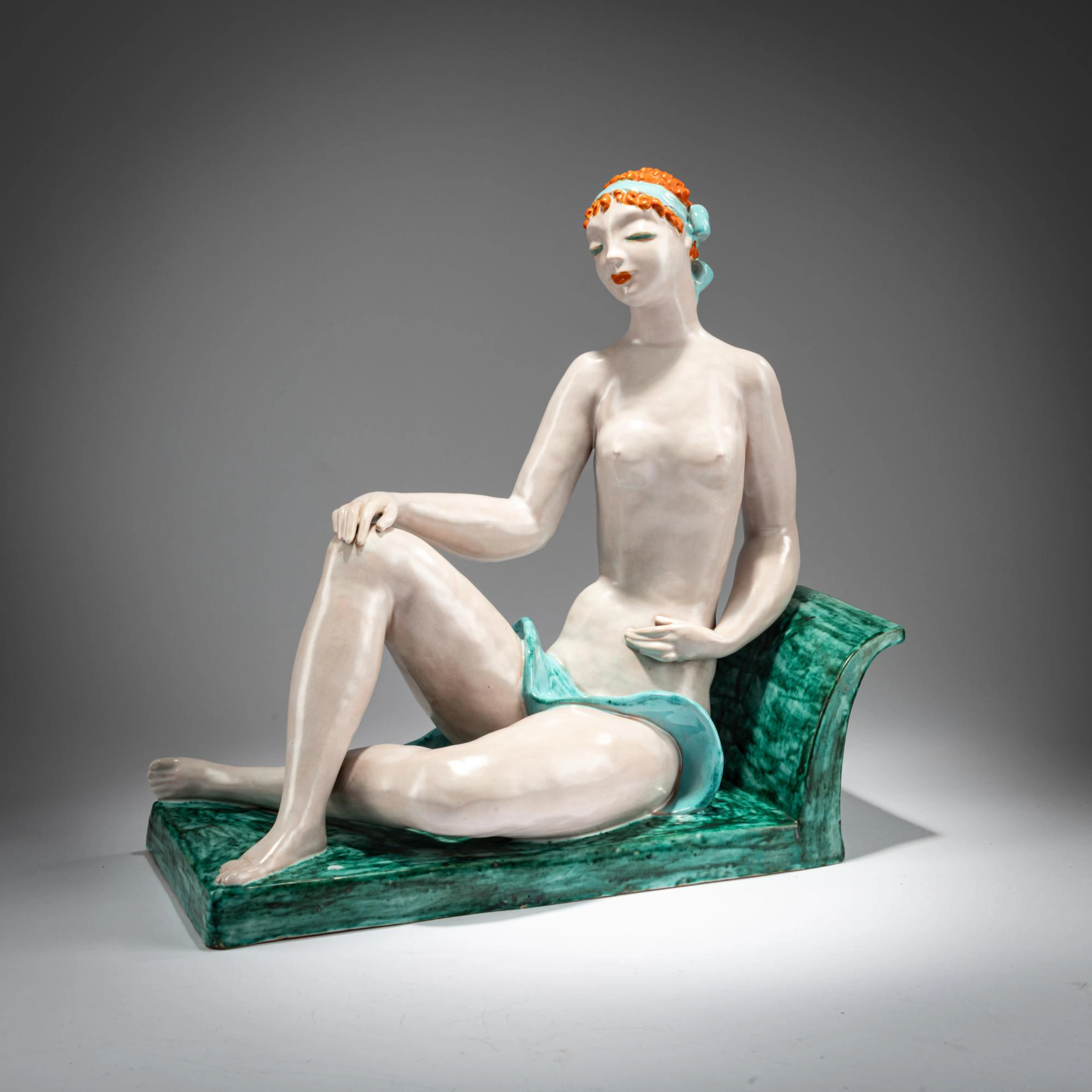 Vally Wieselthier 'Sitzender Frauenakt', um 1927