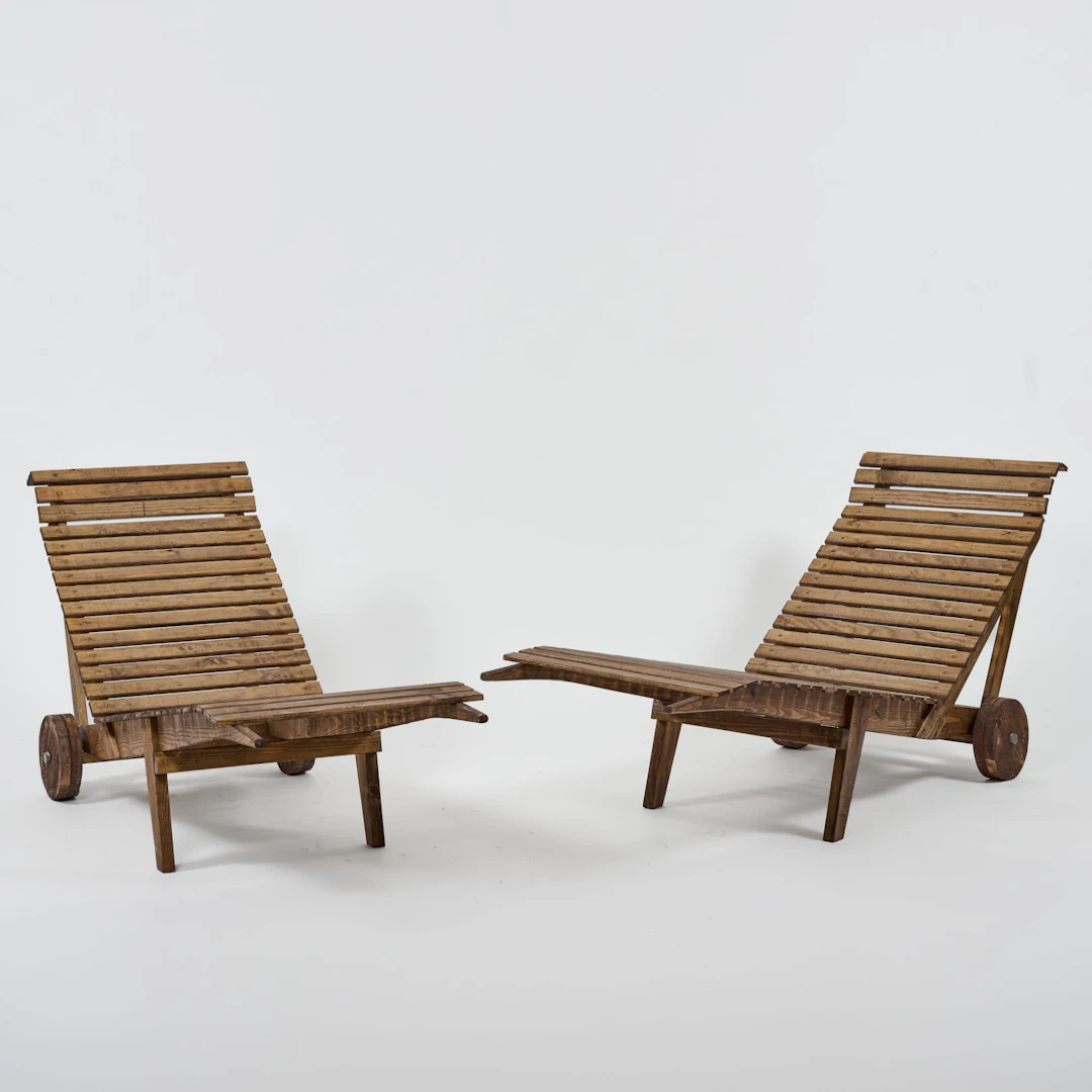 Aino Aalto Zwei Gartenliegen Variante, 1940er Jahre (Entwurf)