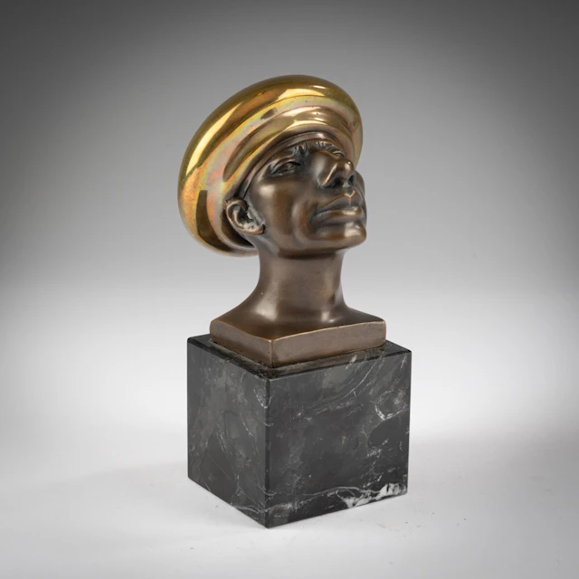 Rudolf Hausner (1914 Wien - 1995 Mödling) Skulptur 'Adam, wohlbehütet', 1994