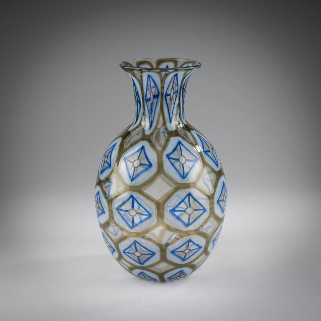 Ercole Barovier Vase 'Athena Cattedrale', um 1964