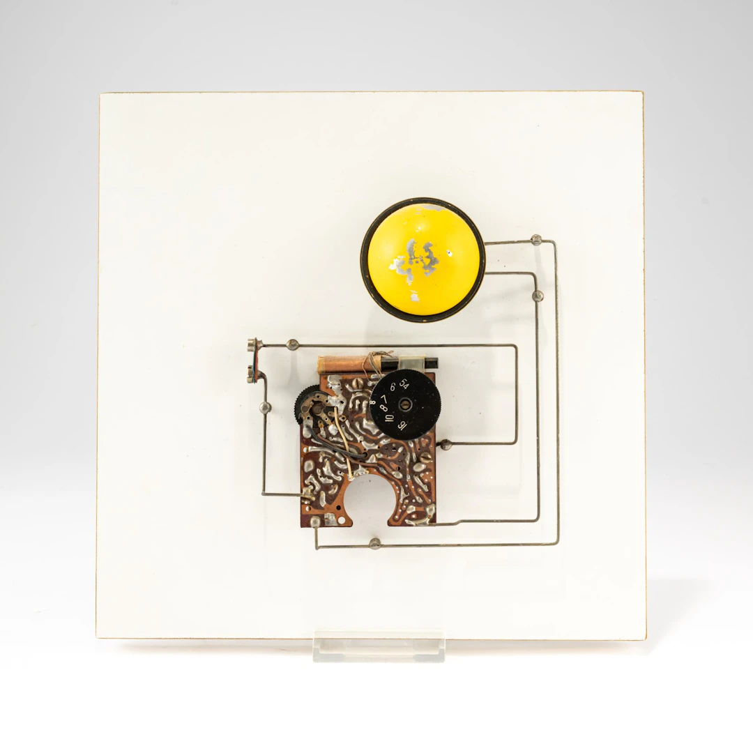 Walter Giers (1937 Mannweiler - 2016 Schwäbisch Gmünd) 'Radiobild', 1969