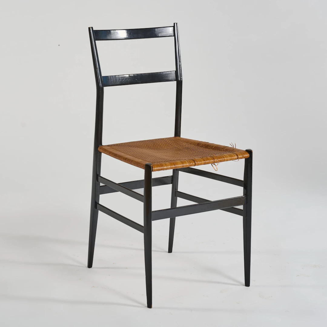 Gio Ponti Stuhl 'Superleggera', 1957 (Entwurf)