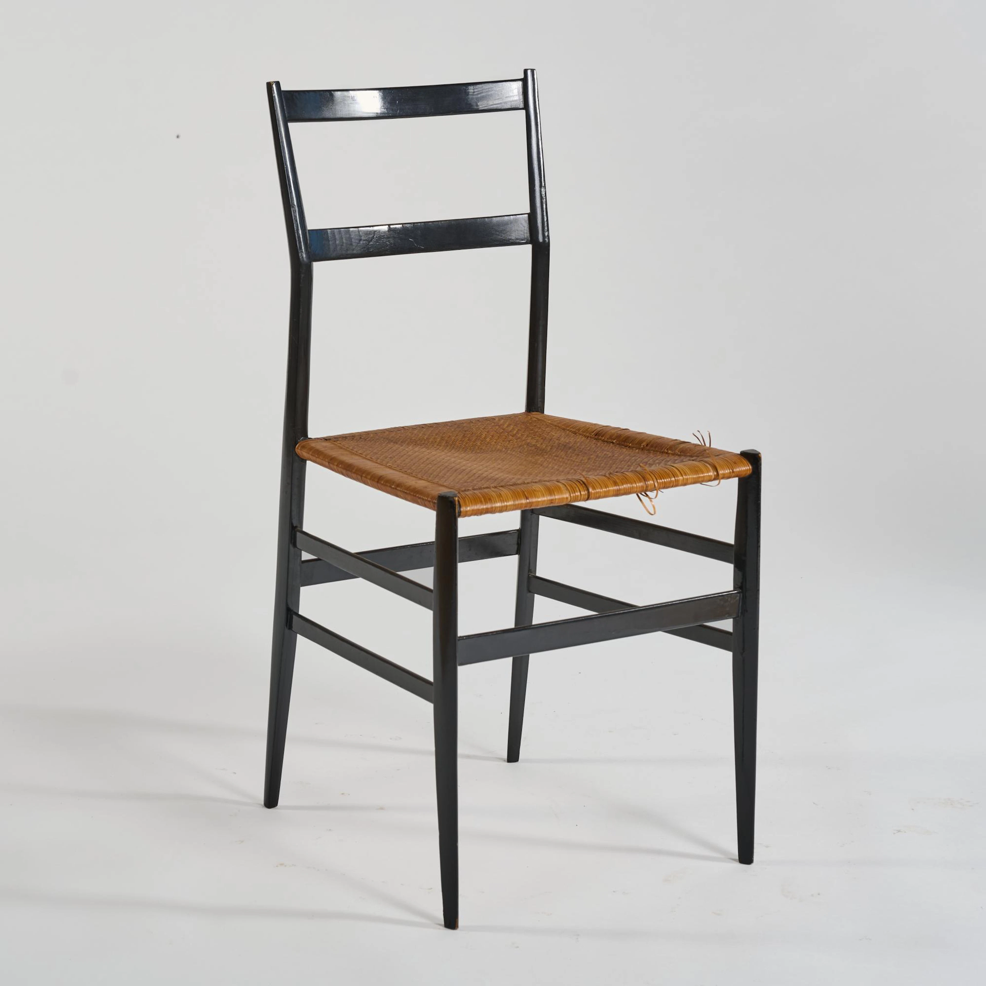 Gio Ponti Stuhl 'Superleggera', 1957 (Entwurf)