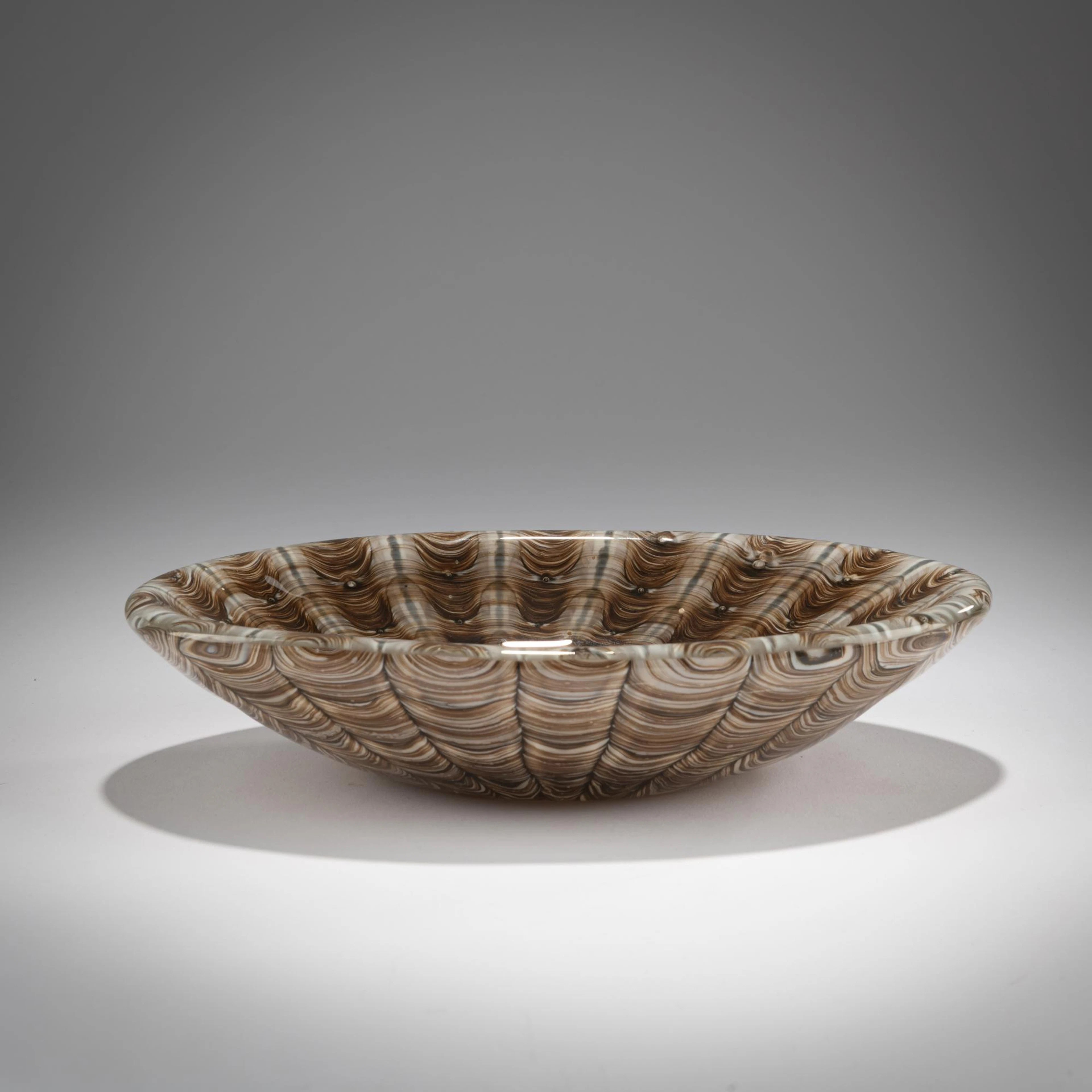 Ercole Barovier Schale 'Neolitico', 1954