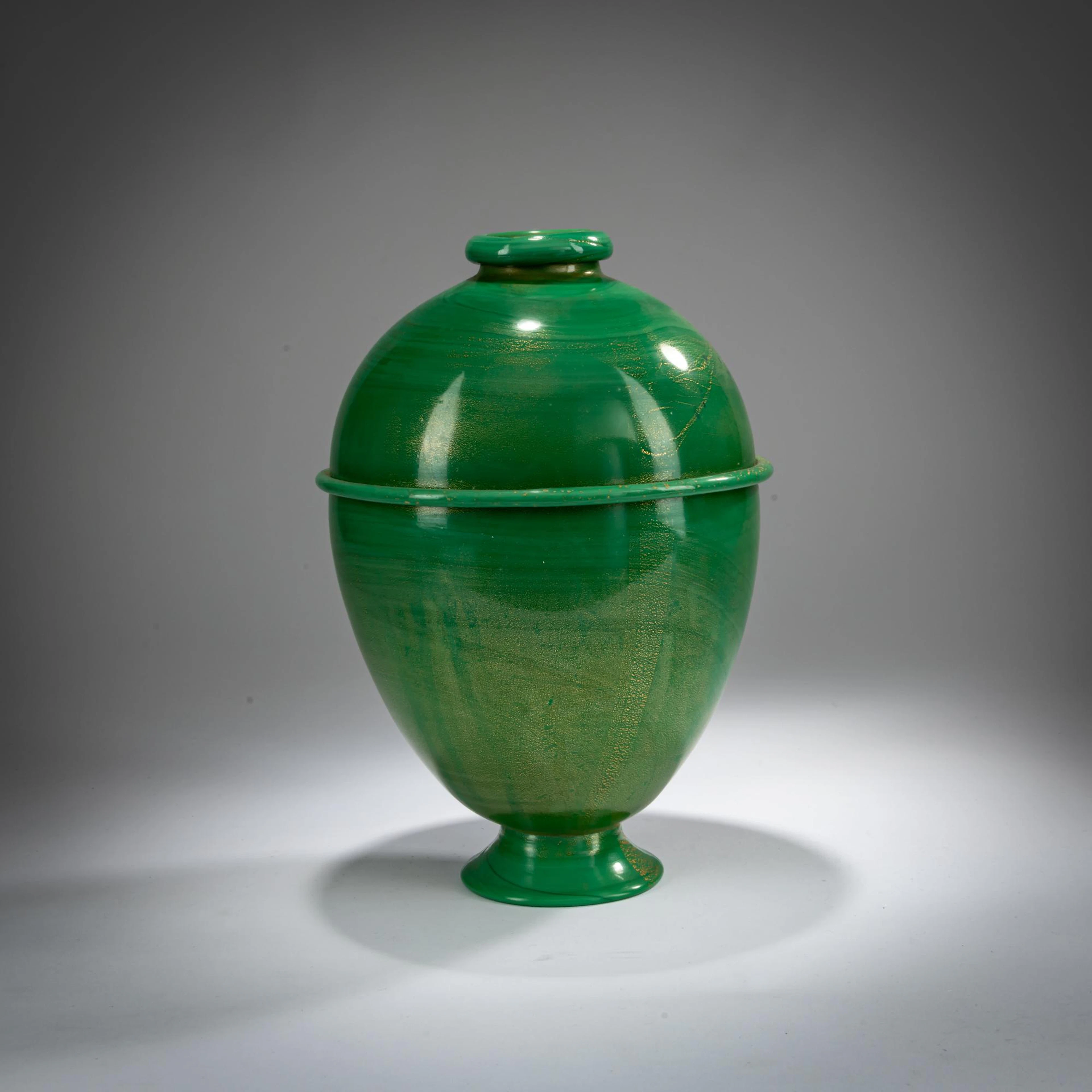 Napoleone Martinuzzi Vase 'Crudo', um 1934