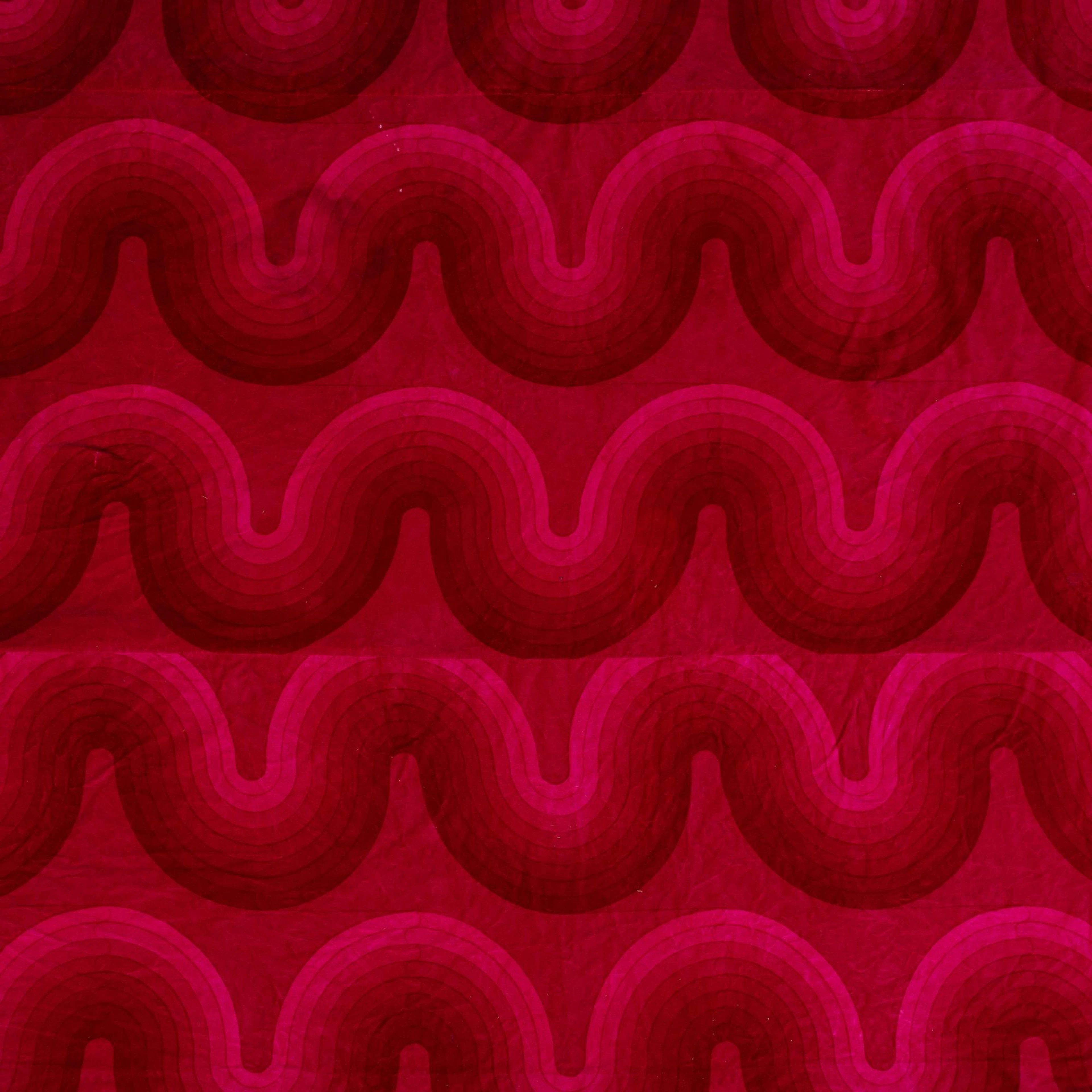 Verner Panton Stoff 'Kurve', 1969-71 (Entwurf)