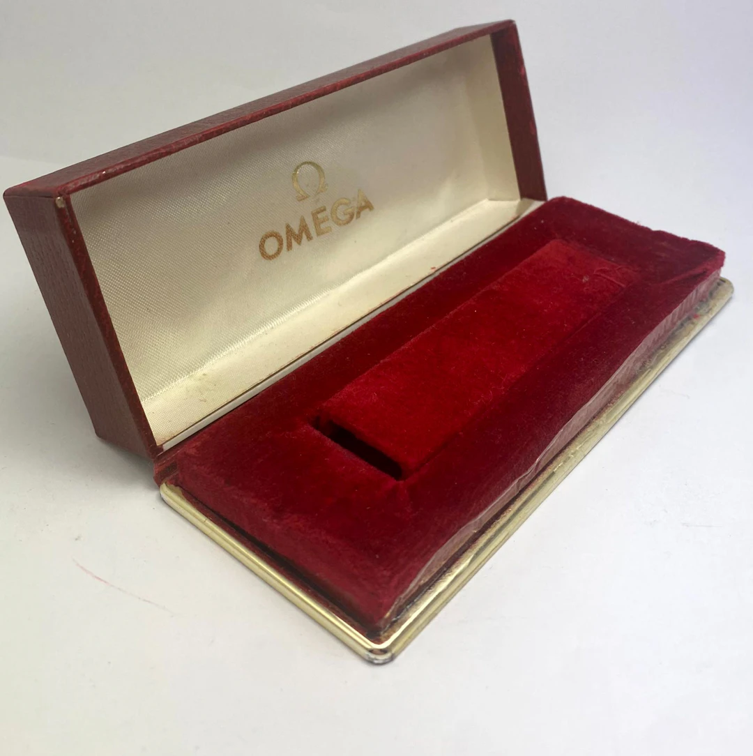Vintage Omega Box Red