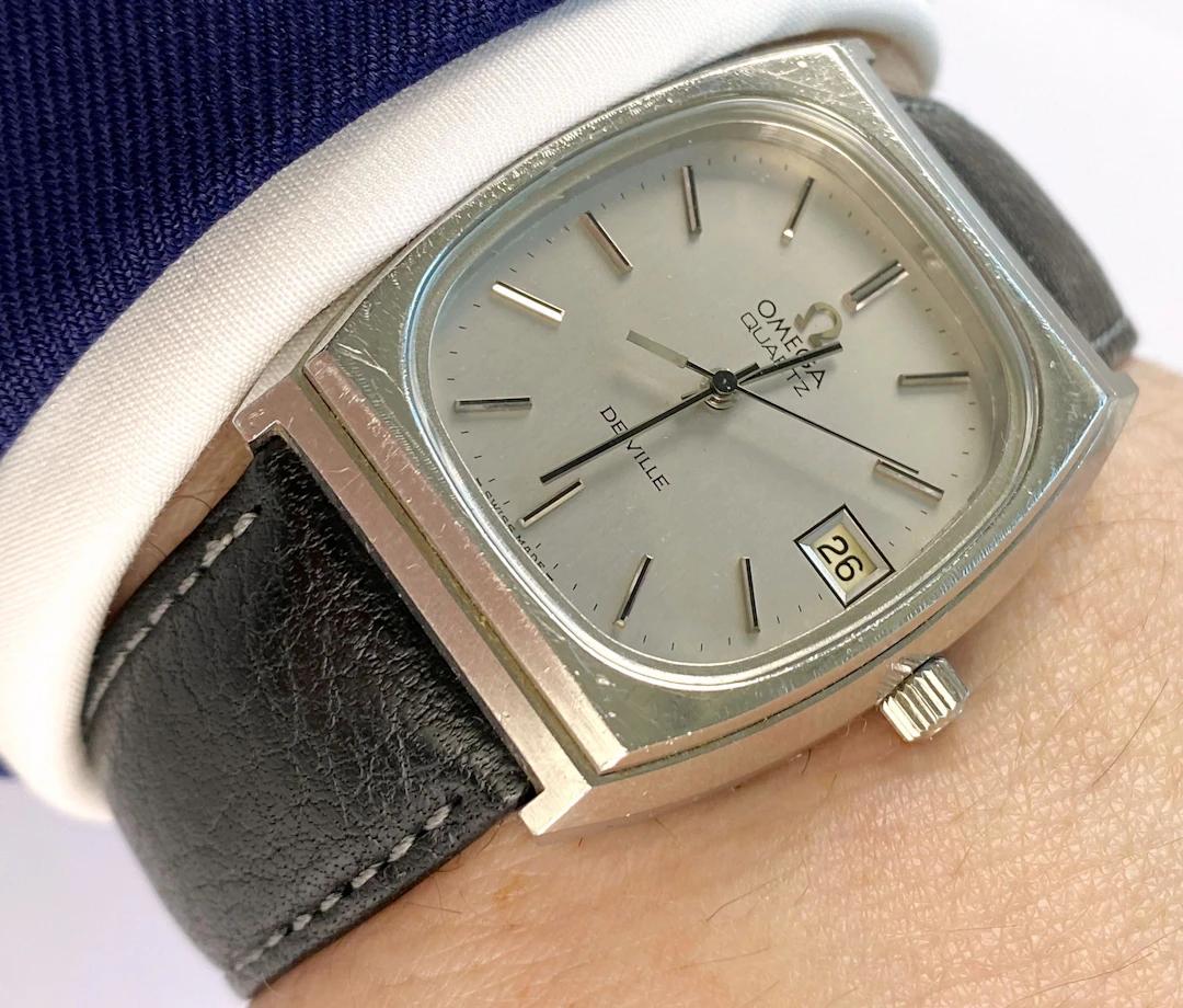 Omega Quartz De Ville Vintage ref 1920036 32x38mm