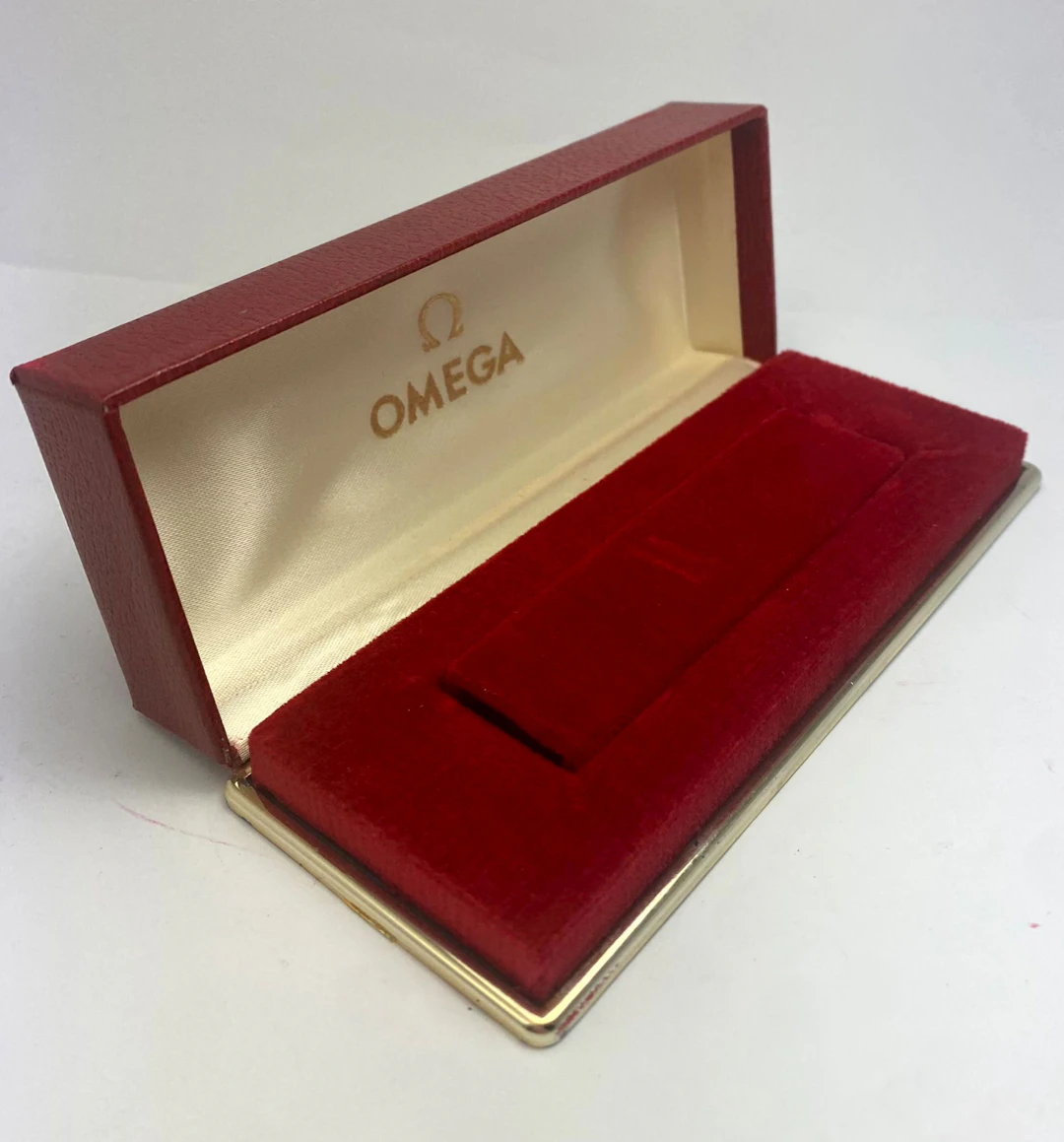 Vintage Omega Box Red