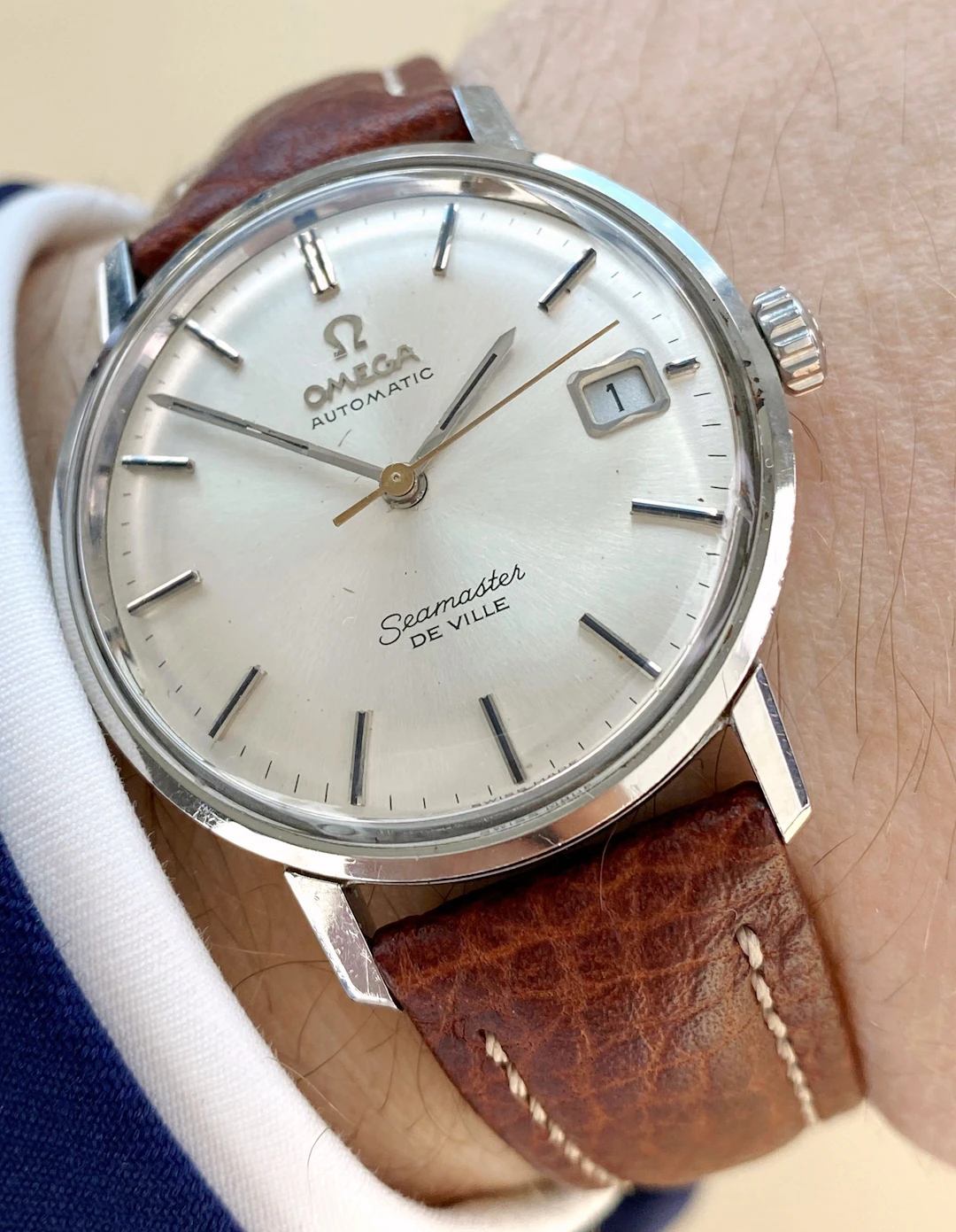 Omega Seamaster De Ville Vintage Automatic Automatik Date