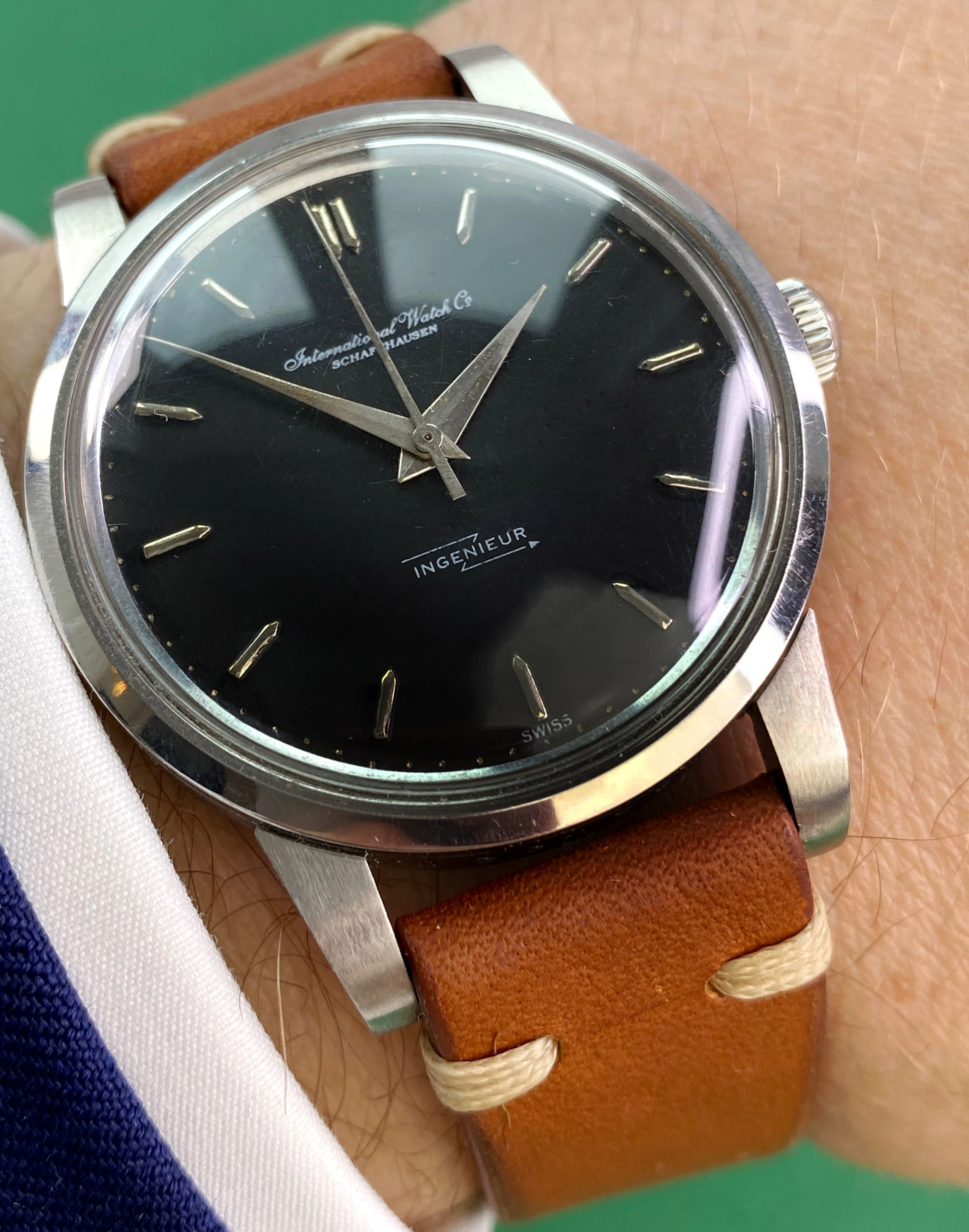 IWC Ingenieur Vintage Automatik Automatic 666 Black Restored Dial
