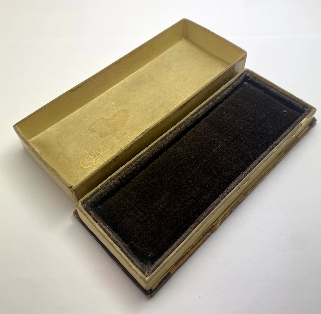 Vintage Omega Box brown/beige