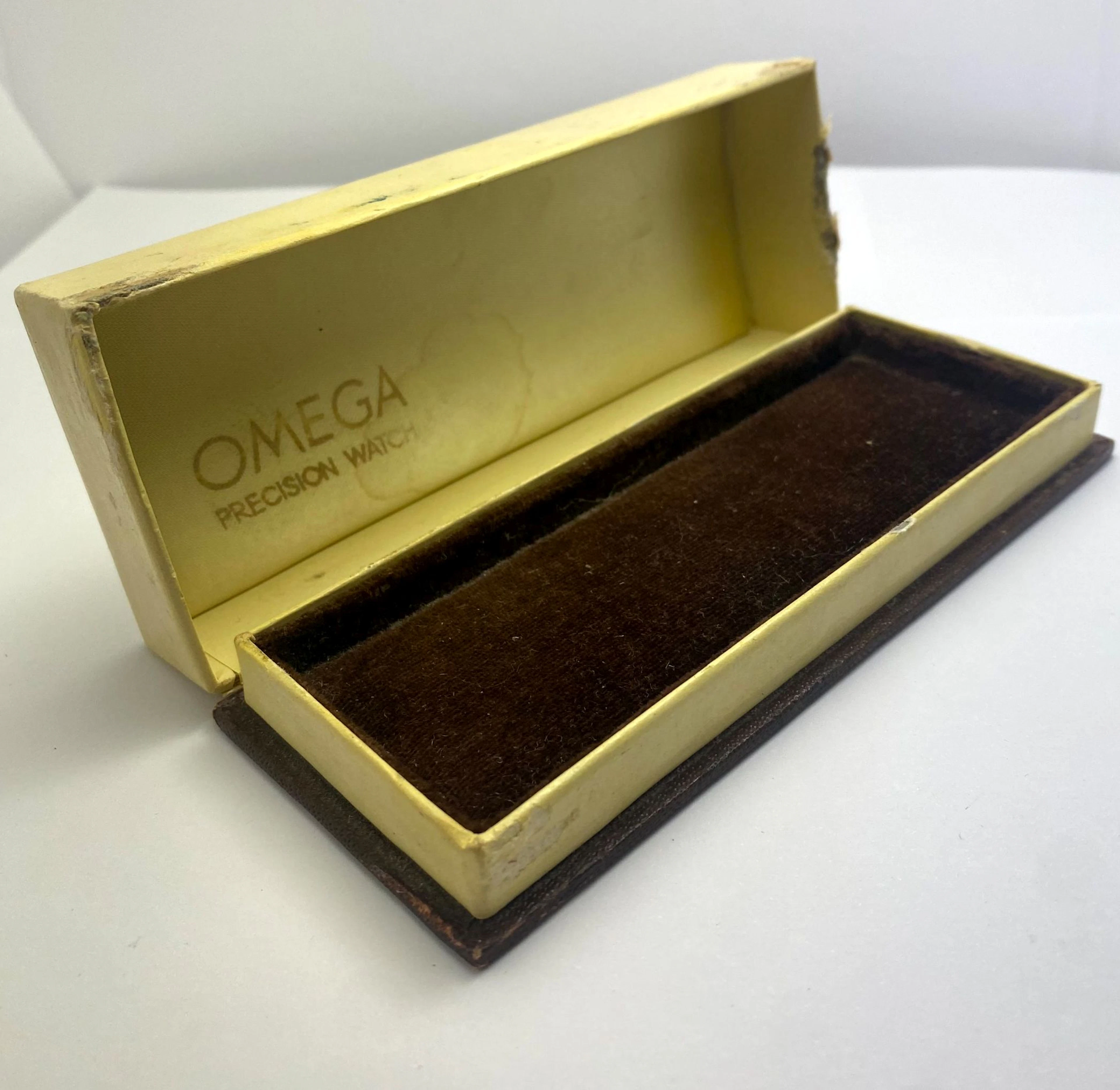 Vintage Omega Box brown/beige