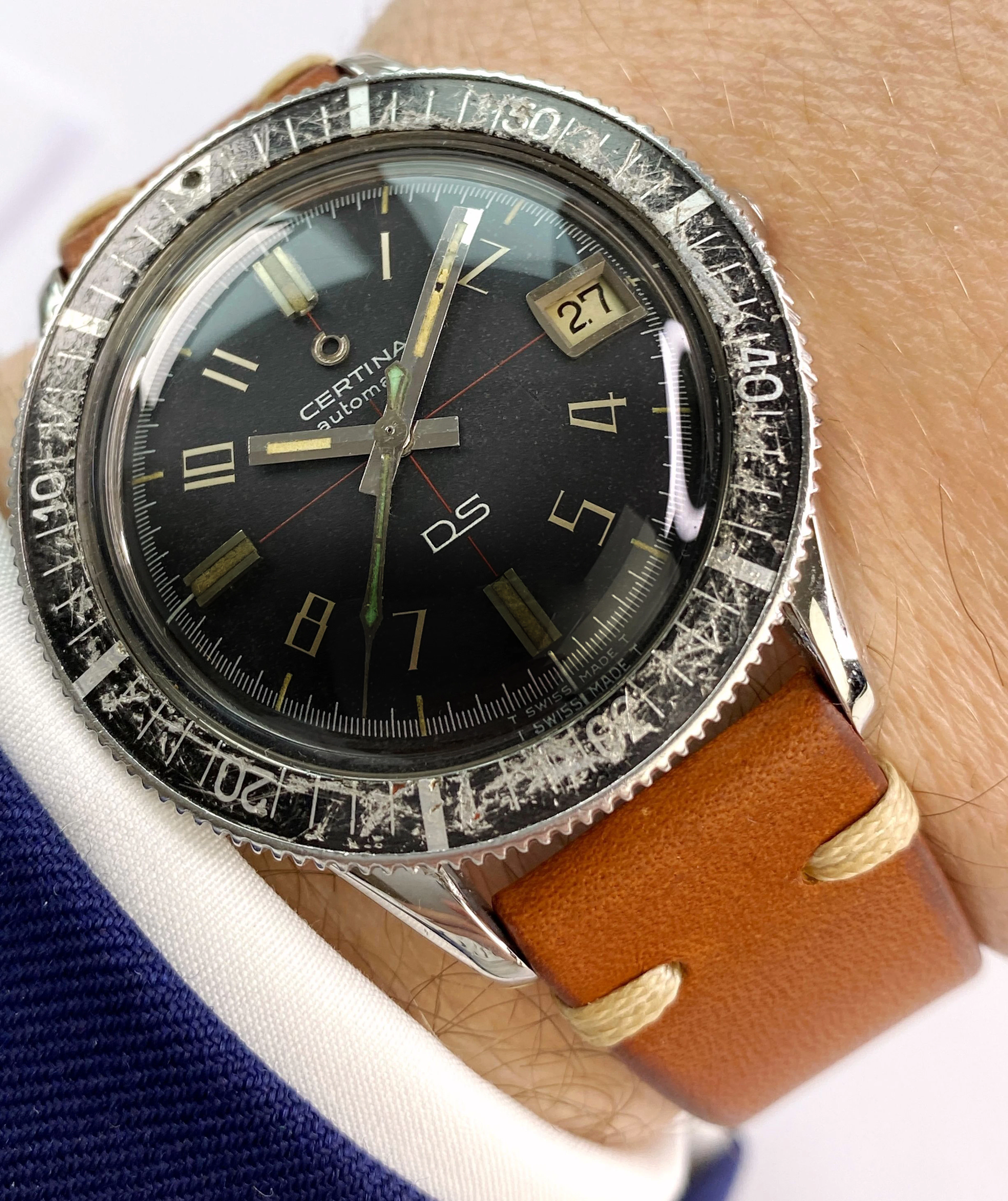 Serviced (380e) Certina DS Vintage Diver ref 5801113