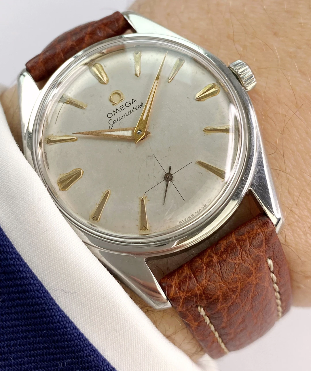 Serviced Omega Seamaster Vintage Seachero 36mm ref 2990