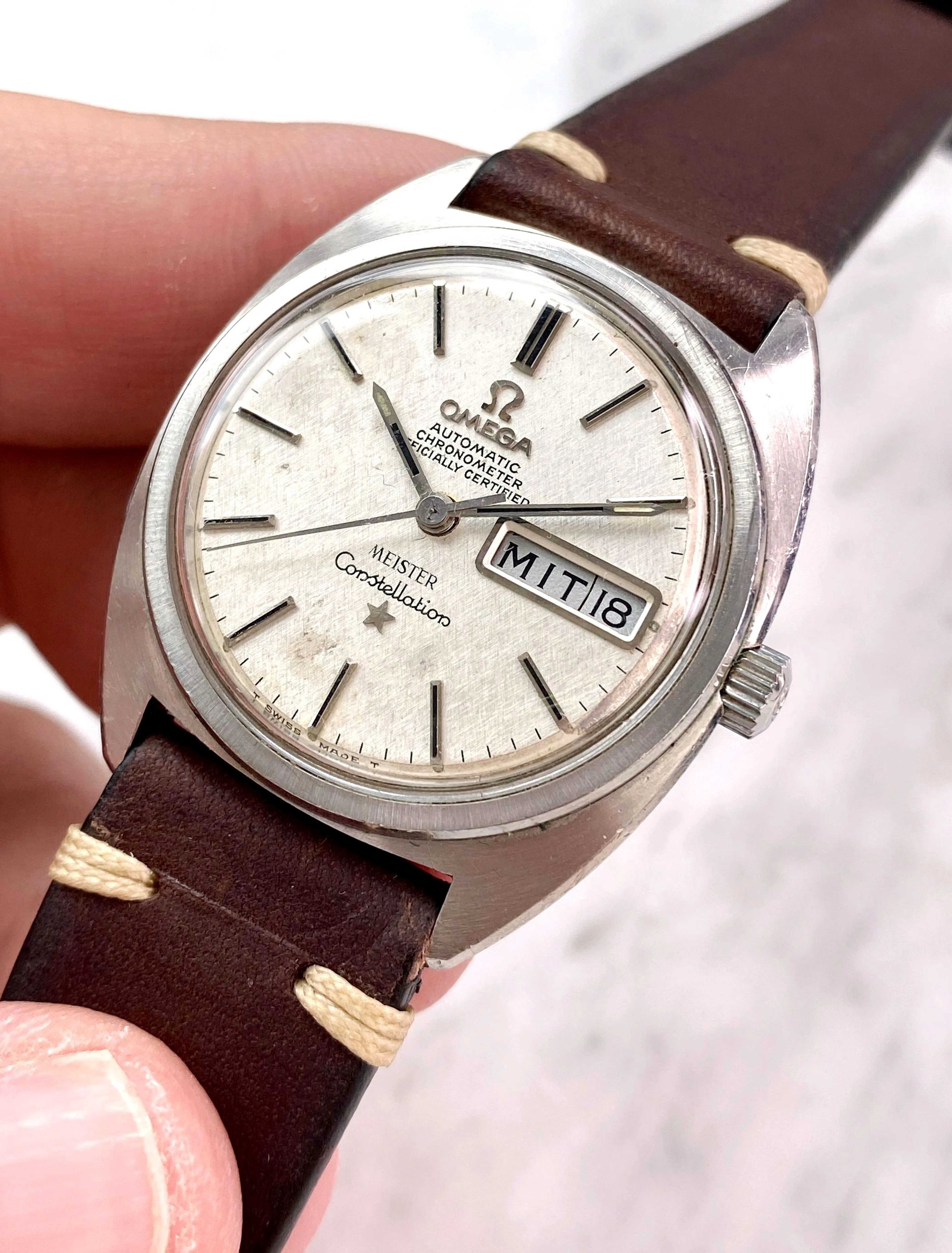 MEISTER Dial Omega Constellation Day Date Vintage Automatic Automatik