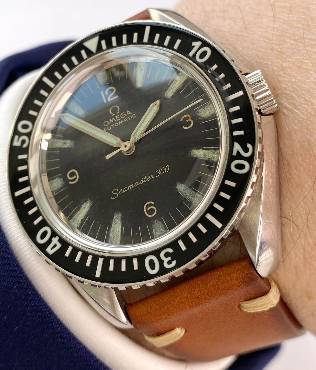 Omega Seamaster 300 Vintage Diver Automatic Automatik 165024