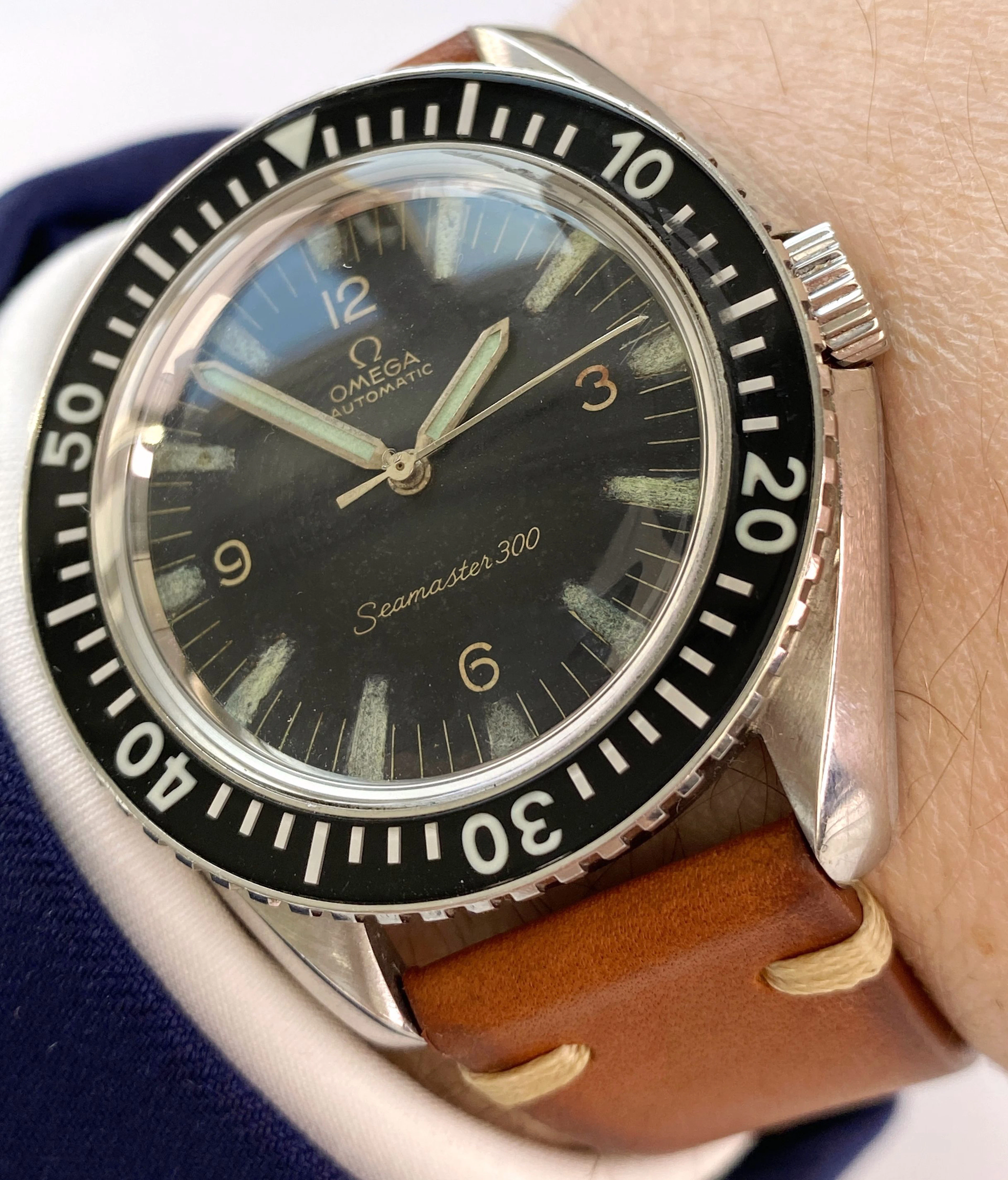 Omega Seamaster 300 Vintage Diver Automatic Automatik 165024