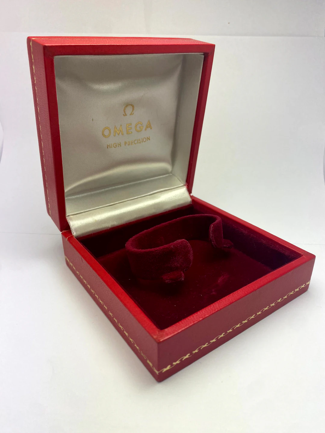 Vintage Omega Box Red rare
