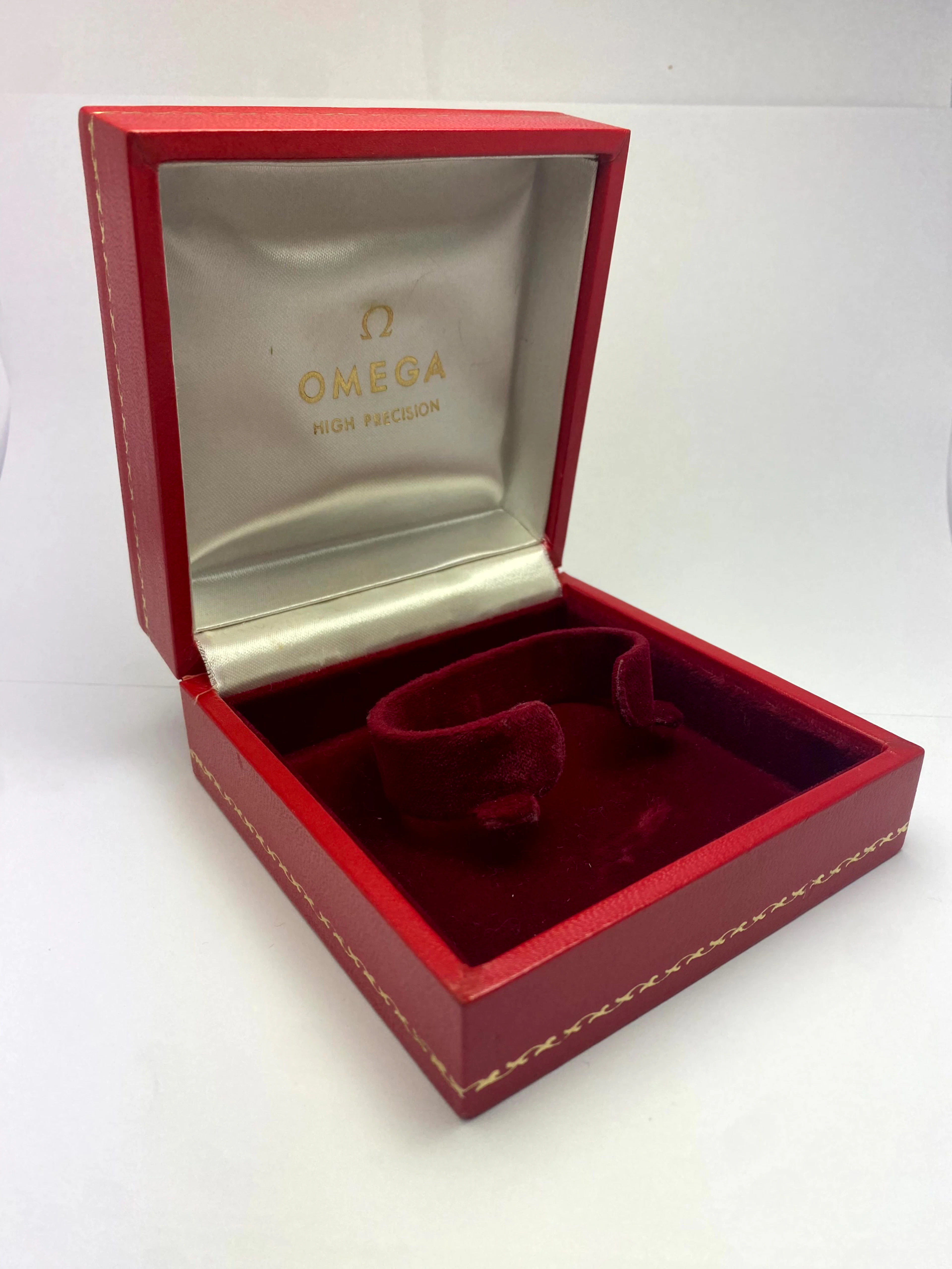 Vintage Omega Box Red rare