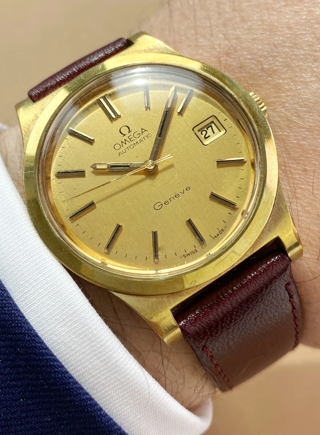 Omega Geneve Vintage Automatic Automatik 36mm 1660168