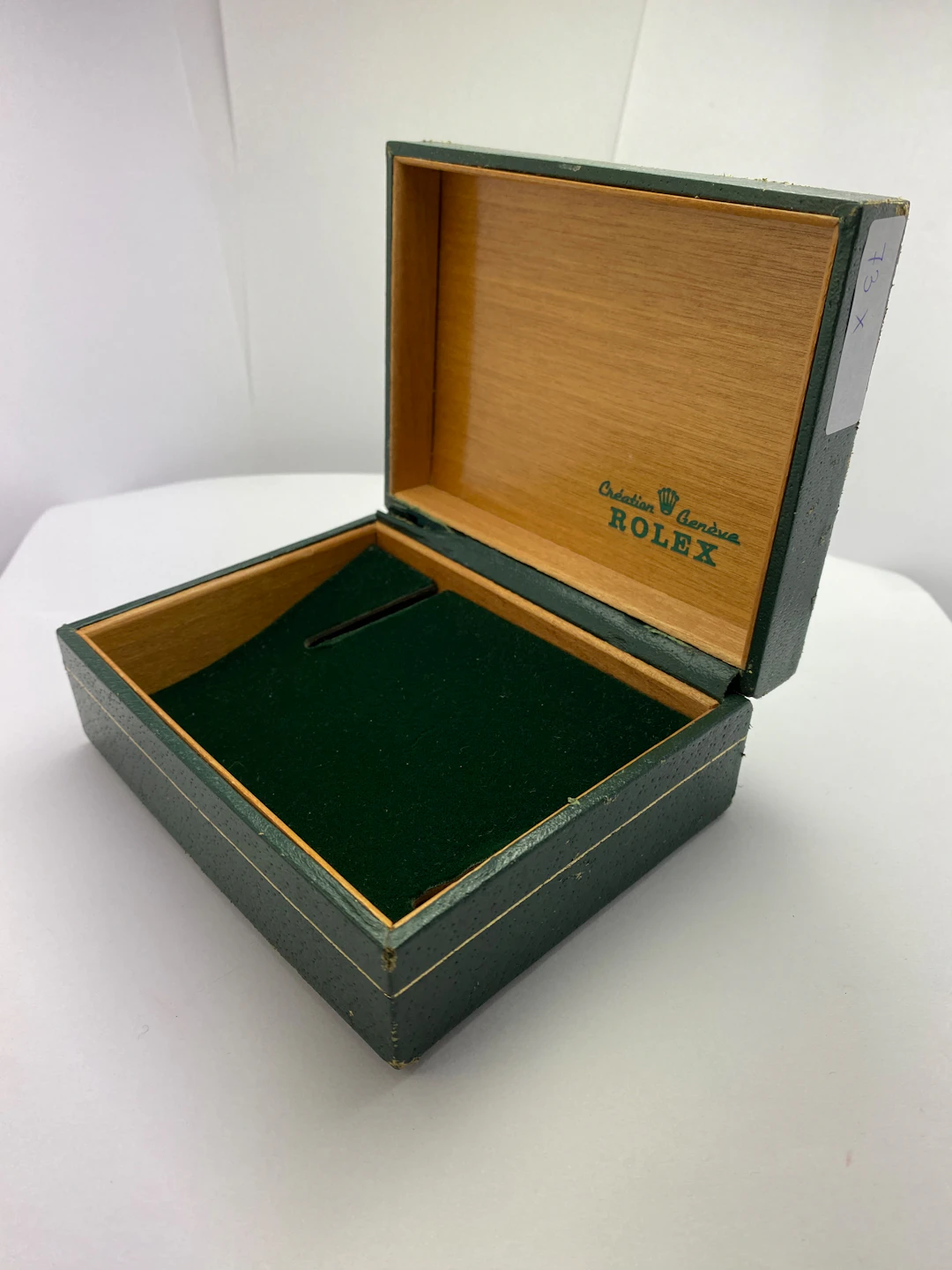 Vintage Rolex Box green 67.00.08