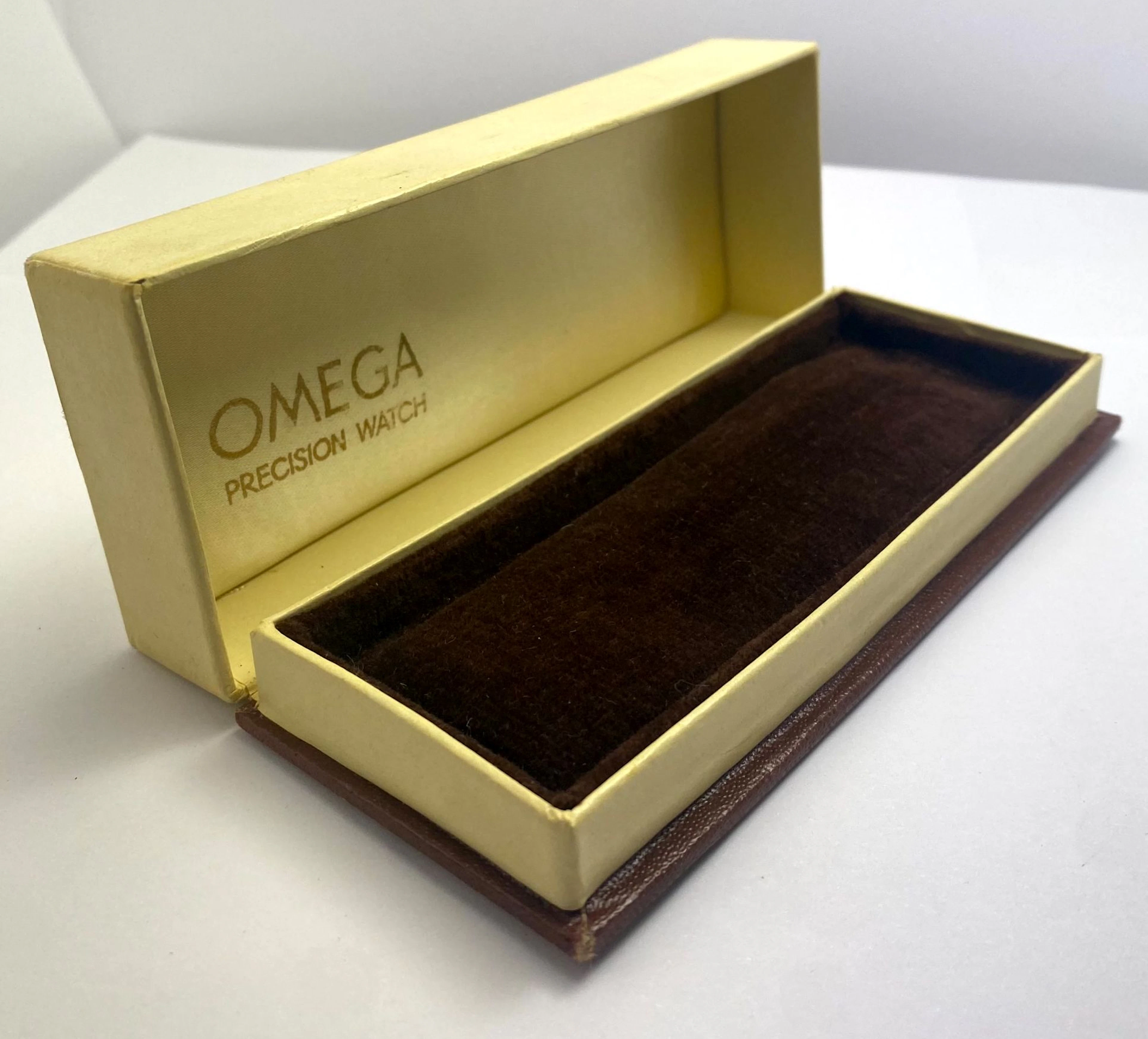 Vintage Omega Box brown/beige