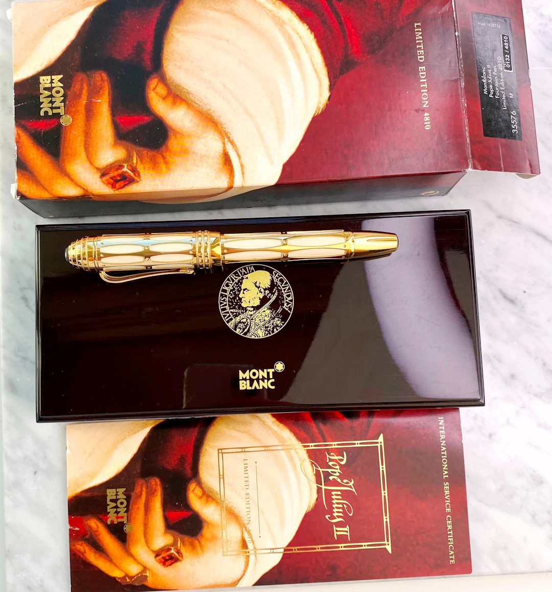 Montblanc Patrons of Art Limited Edition: Pope Julius II 4810 – Fountain