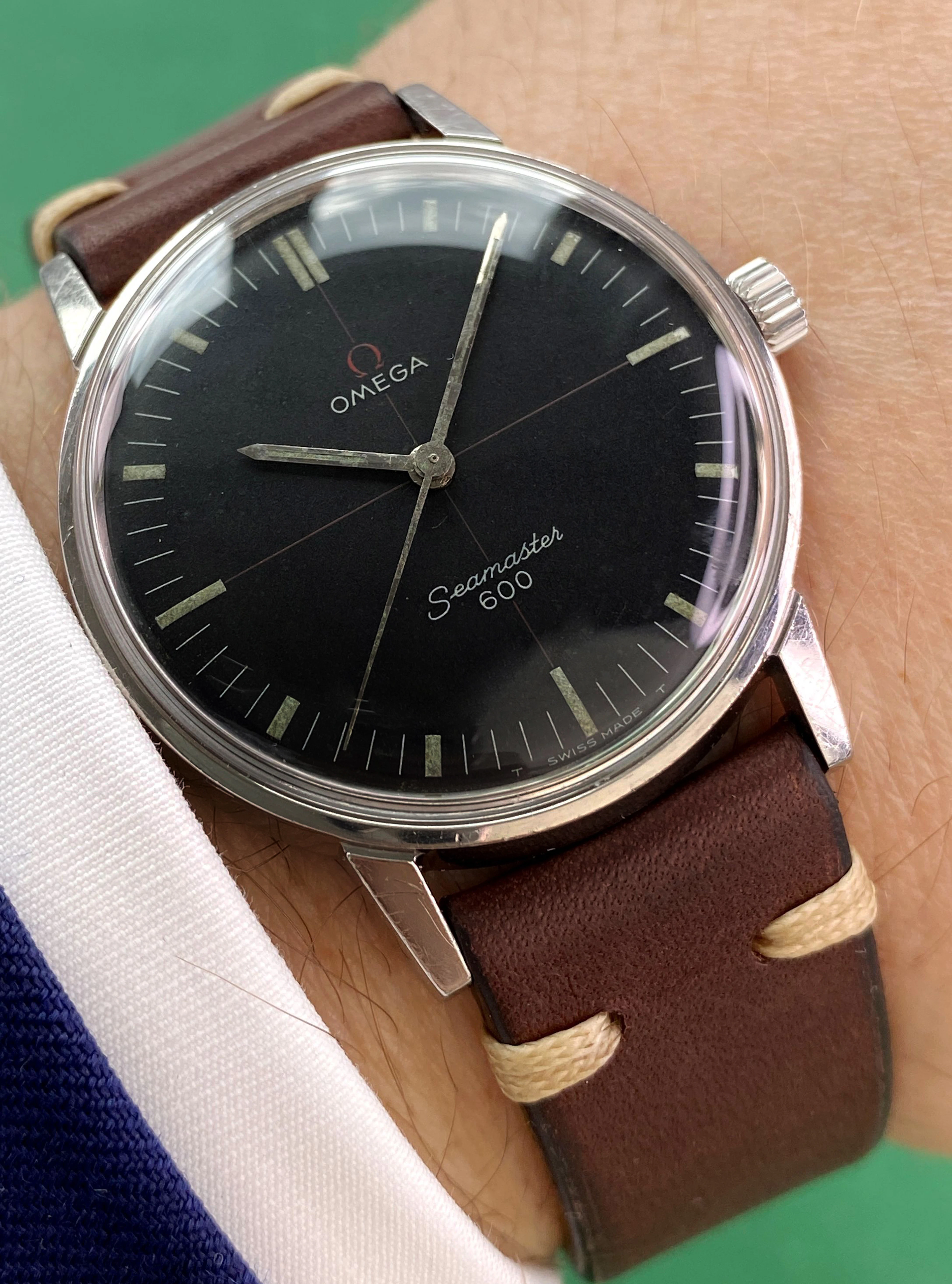Serviced Omega Seamaster 600 Vintage Companion Exotic Technical Dial 135011