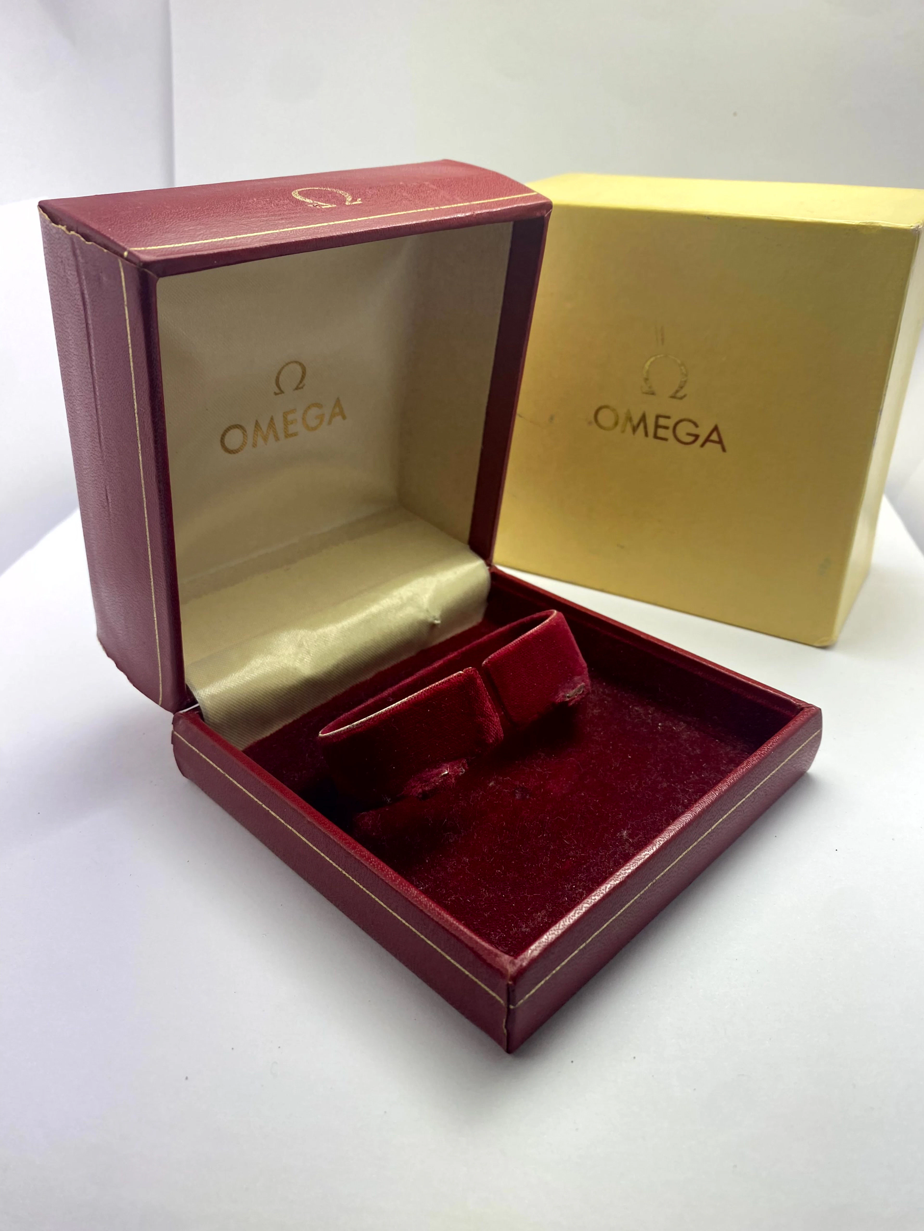 Vintage Omega Box Red