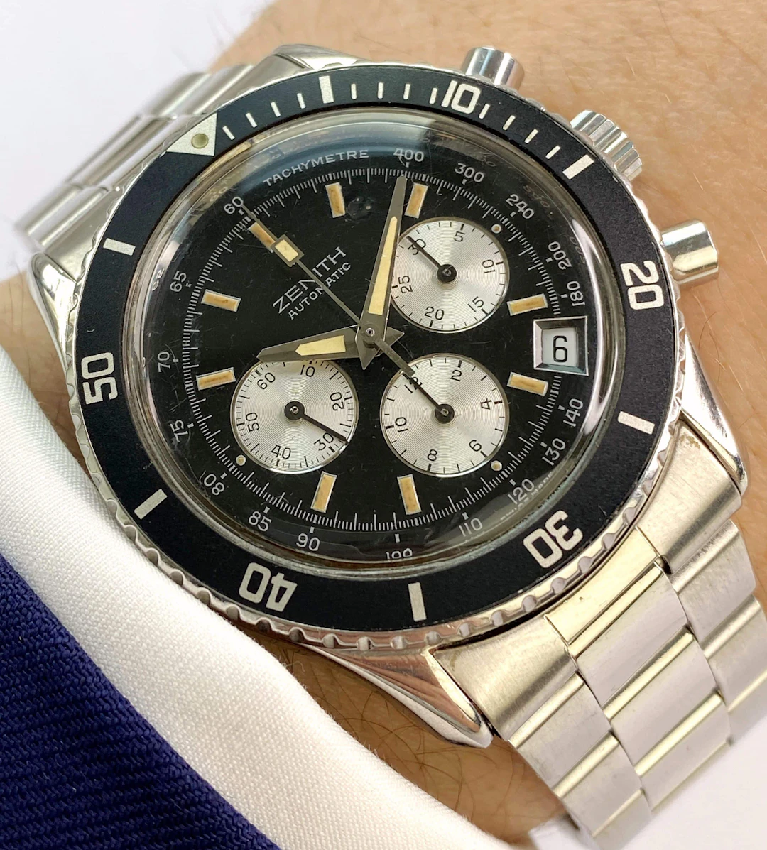Serviced Zenith el Primero De Luca MK1 First Series Chronograph Automatic