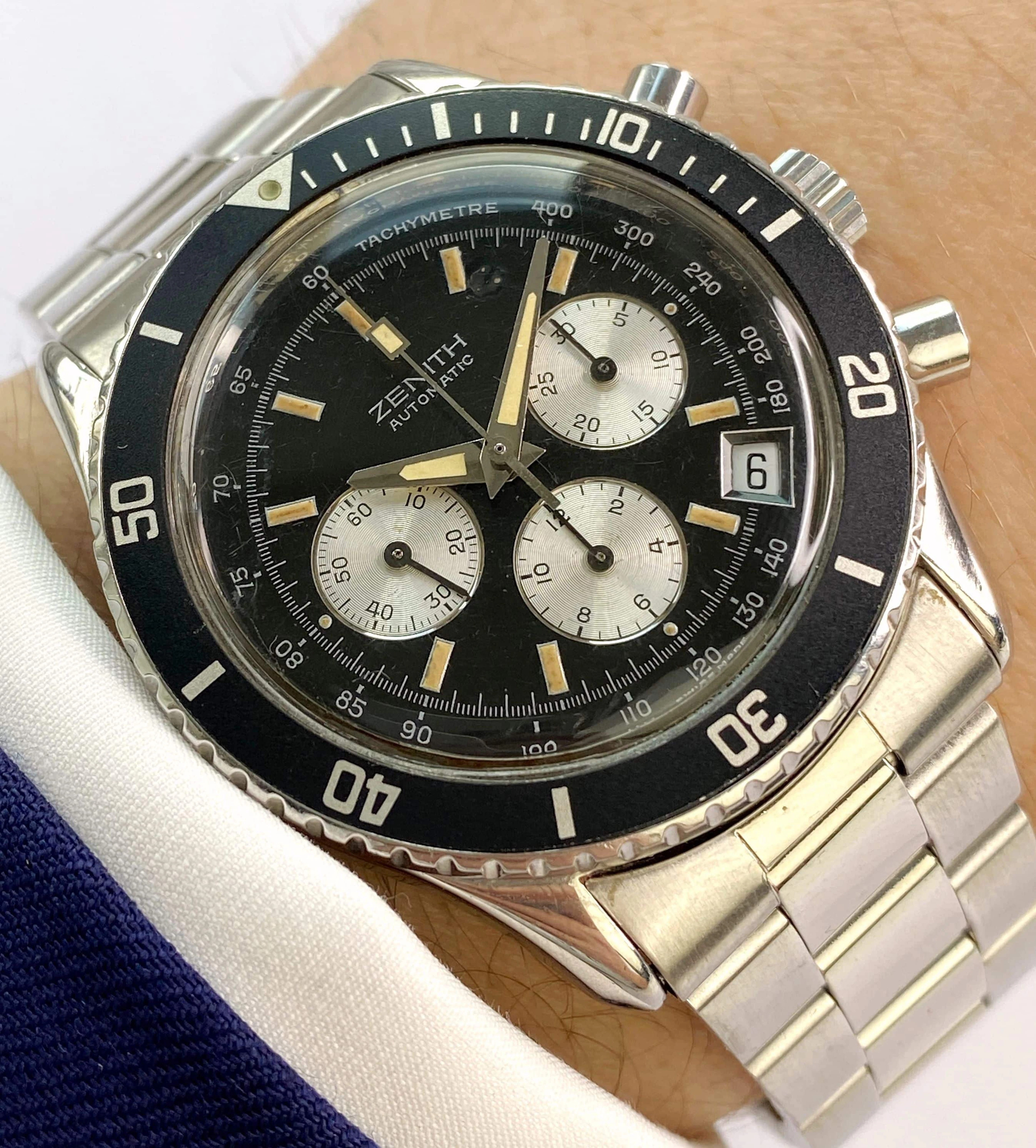 Serviced Zenith el Primero De Luca MK1 First Series Chronograph Automatic