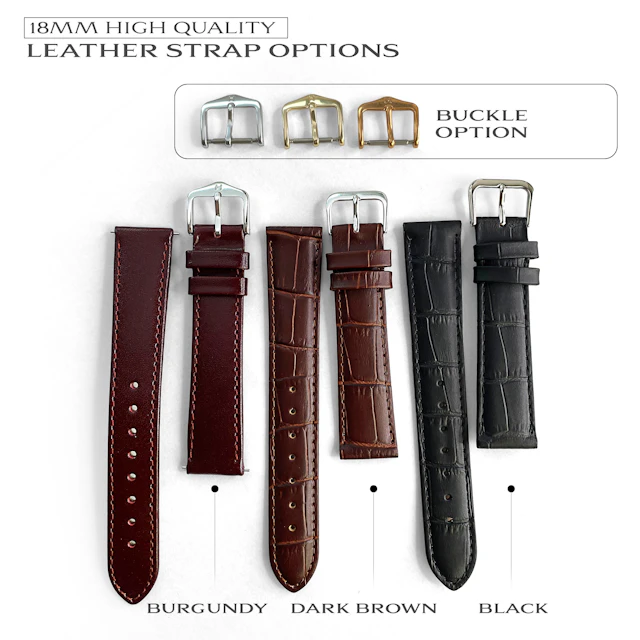 18mm Vintage Strap Change Options (free swap with watch order)